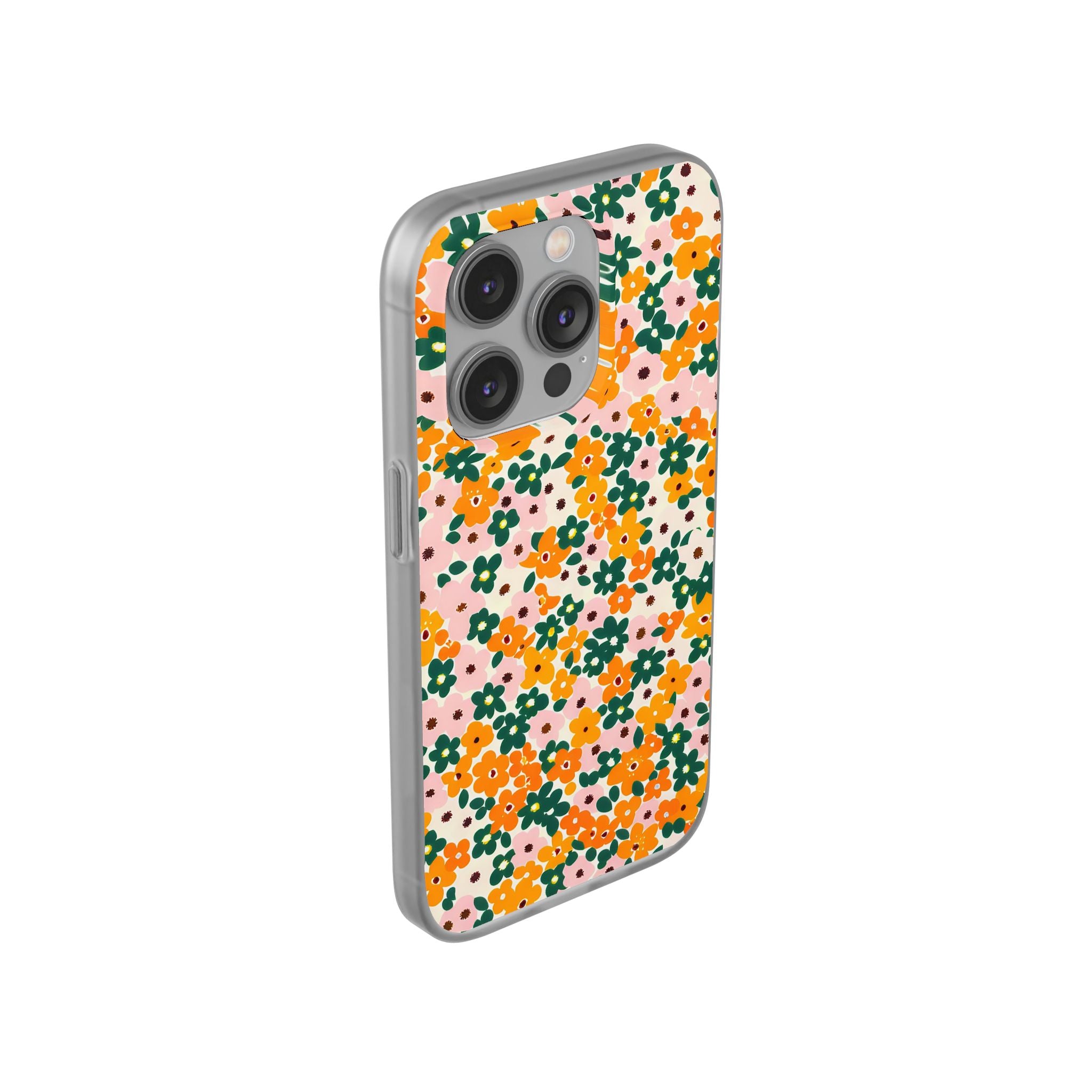 Vibrant Floral Flexi Case, Artsulli - Art is Long, Life is Short, Phone Case, , , , , , ,