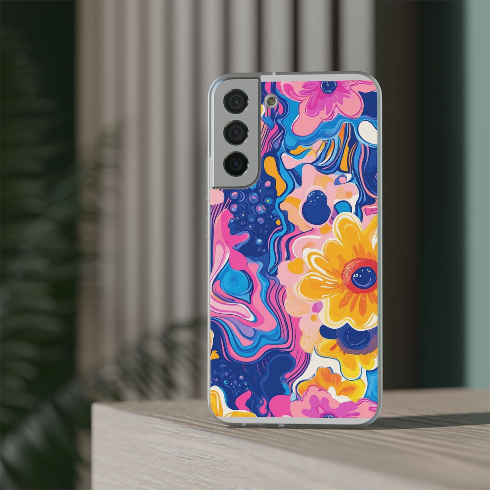 Psychedelic Floral iPhone Case, Artsulli - Art is Long, Life is Short, Phone Case, , , , , , ,