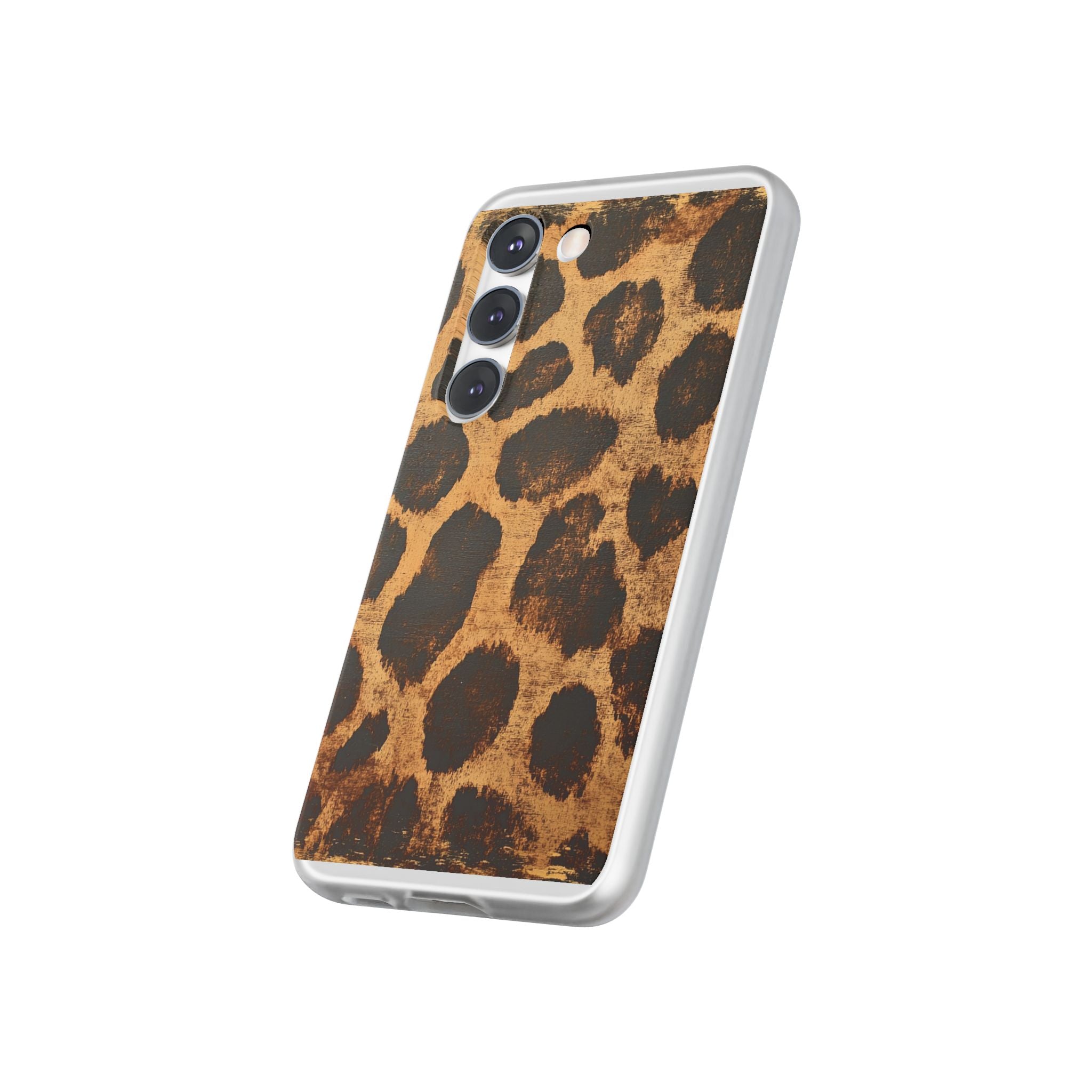 Brown Leopard Print iPhone Case, Artsulli - Art is Long, Life is Short, Phone Case, , , , , , ,
