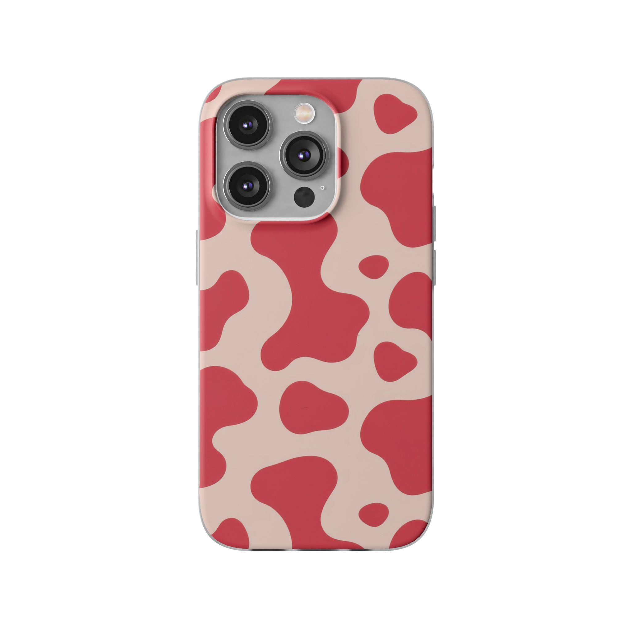 Red Jungle Cow Flexi Cases, Artsulli - Art is Long, Life is Short, Phone Case, Size, iPhone 14 Pro, , , , , 69511706930986859748