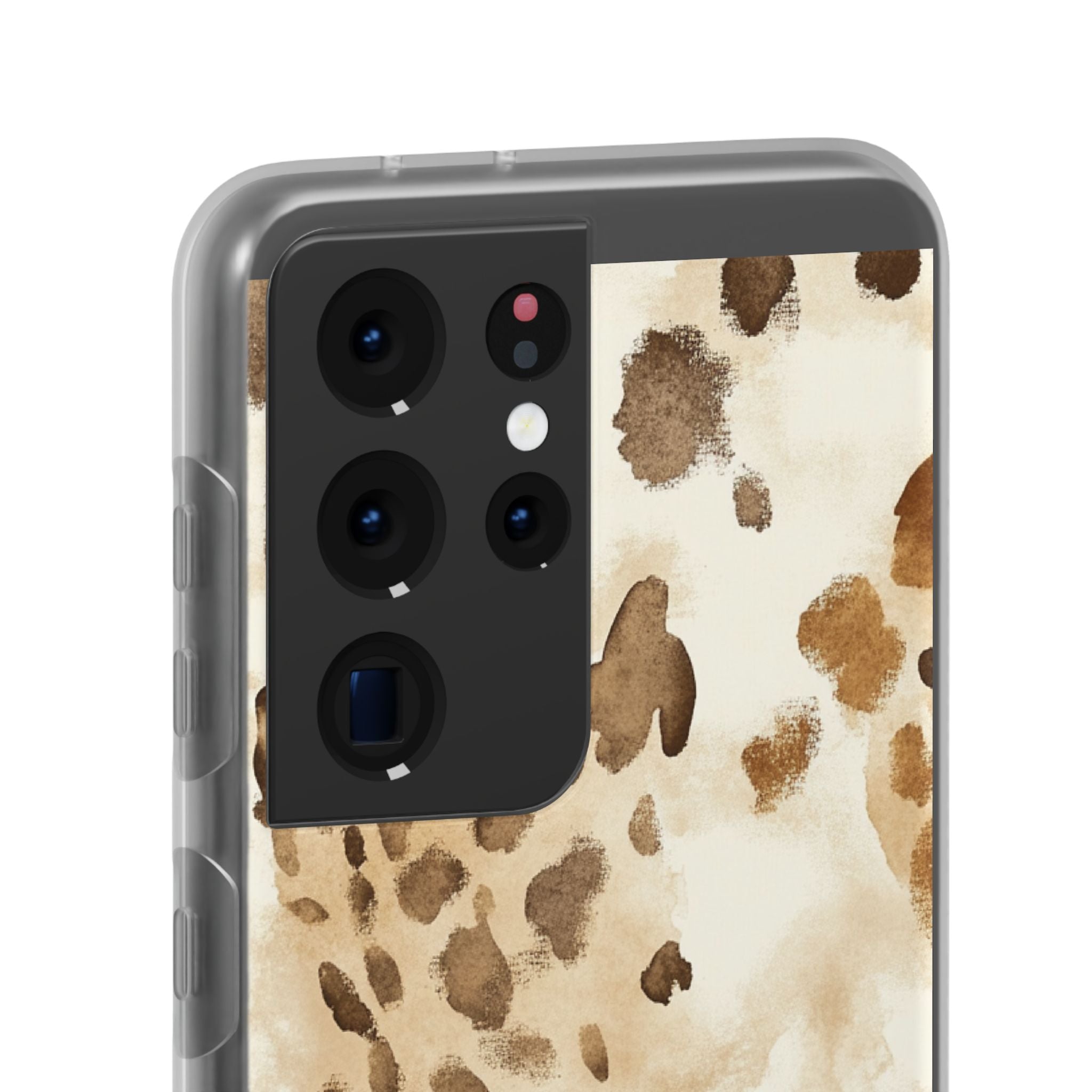 Brown and Beige Watercolor Dalmatian Phone Case, Artsulli - Art is Long, Life is Short, Phone Case, , , , , , ,