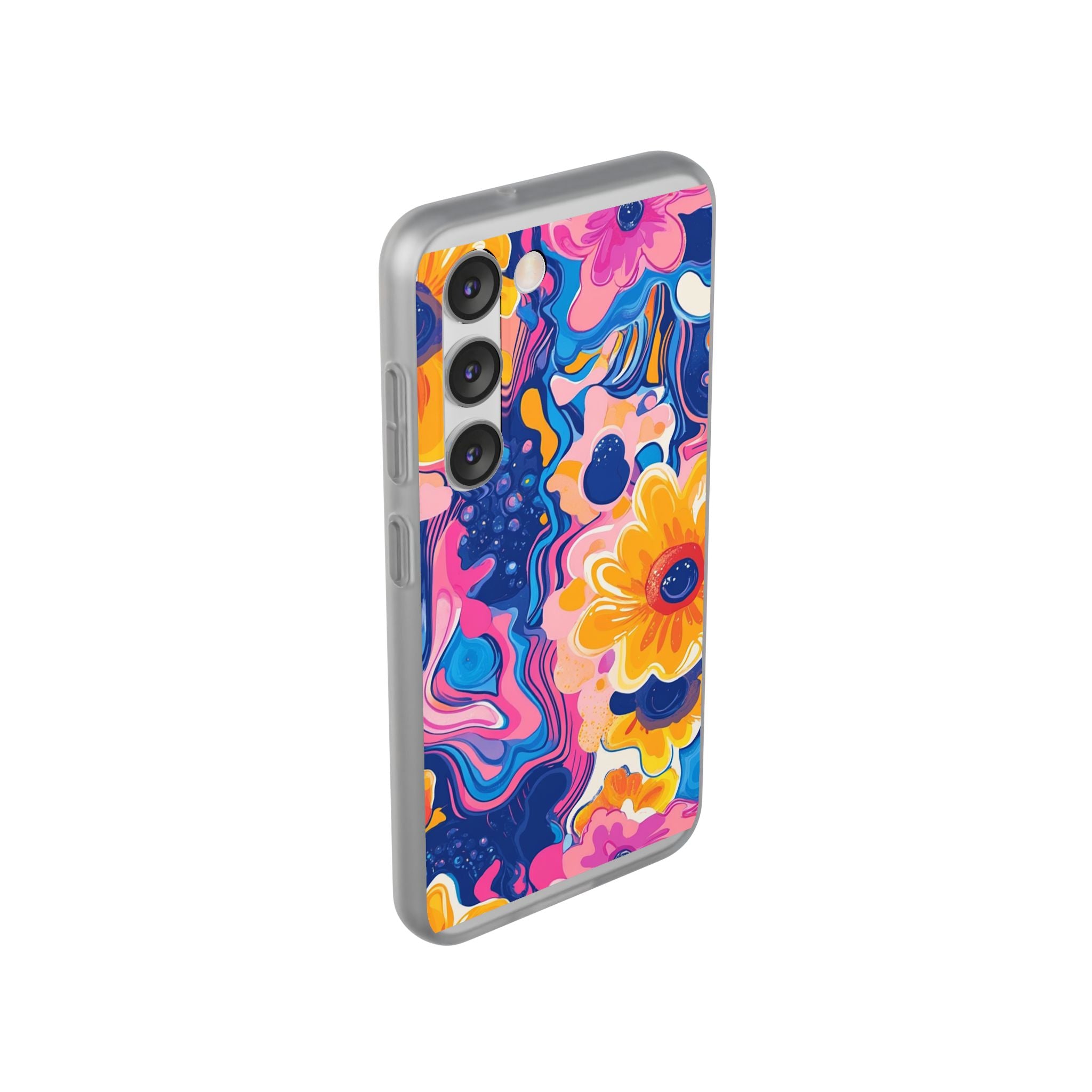 Psychedelic Floral iPhone Case, Artsulli - Art is Long, Life is Short, Phone Case, , , , , , ,