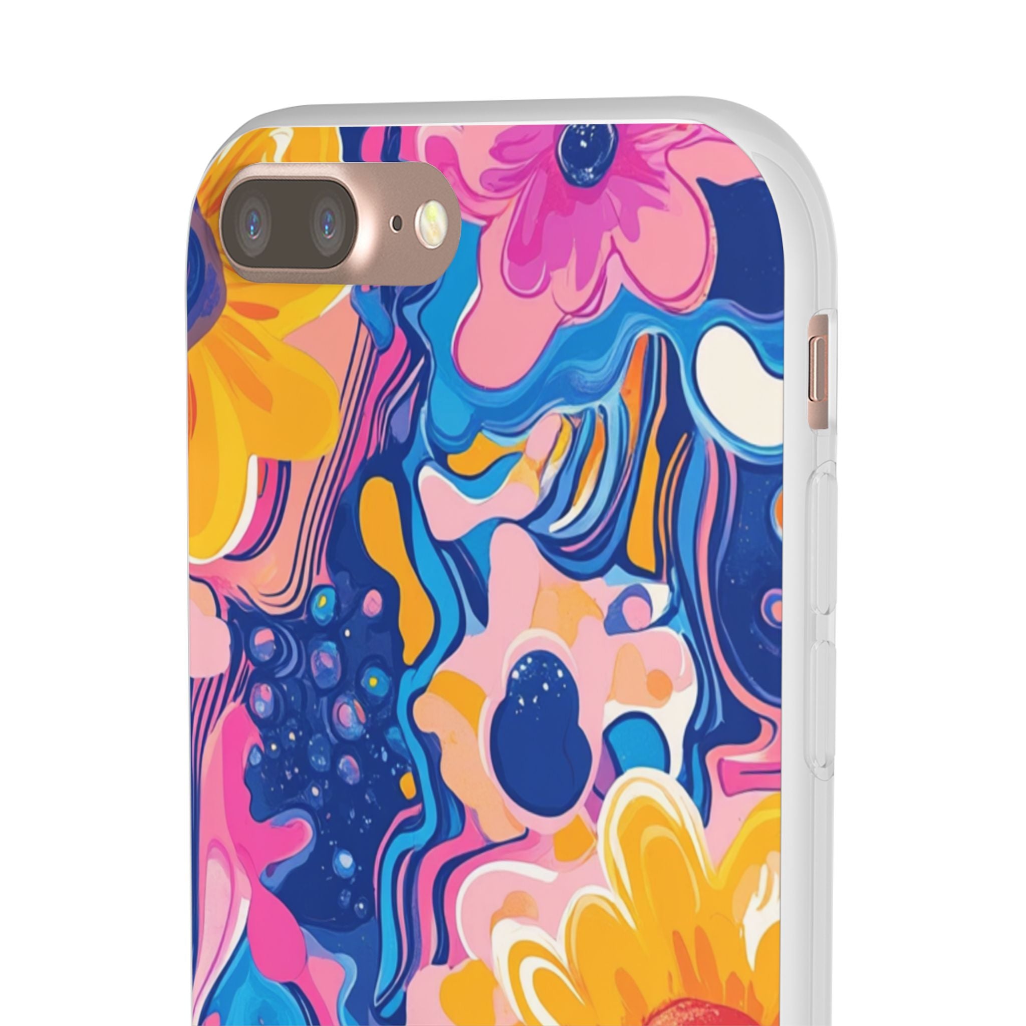 Psychedelic Floral iPhone Case, Artsulli - Art is Long, Life is Short, Phone Case, , , , , , ,