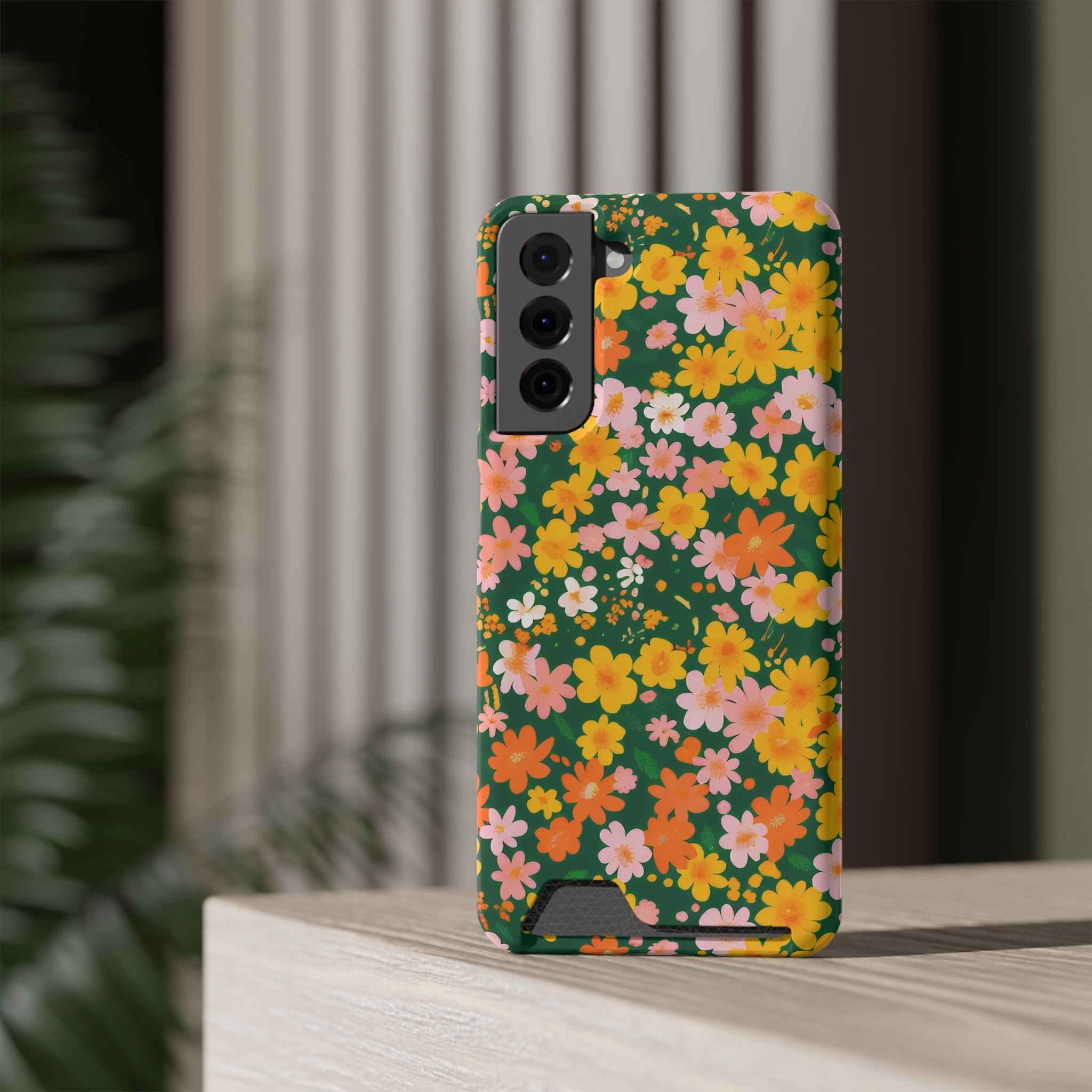 Phone Case With Card Holder, Artsulli - Art is Long, Life is Short, Phone Case, , , , , , ,