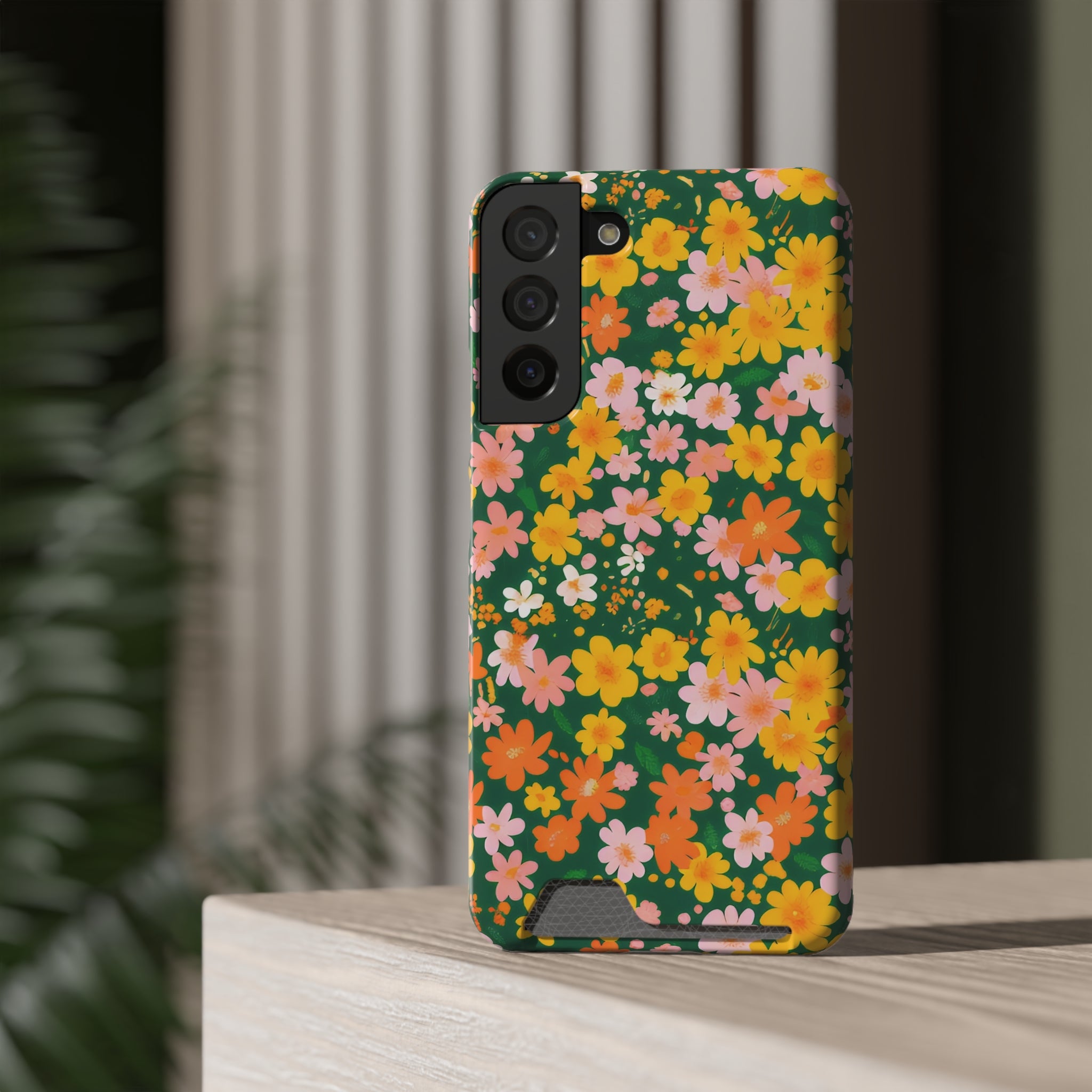 Phone Case With Card Holder, Artsulli - Art is Long, Life is Short, Phone Case, , , , , , ,