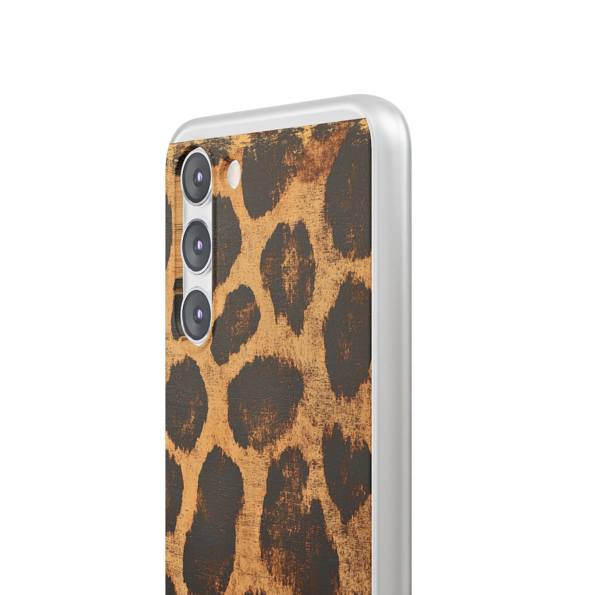 Brown Leopard Print iPhone Case, Artsulli - Art is Long, Life is Short, Phone Case, , , , , , ,