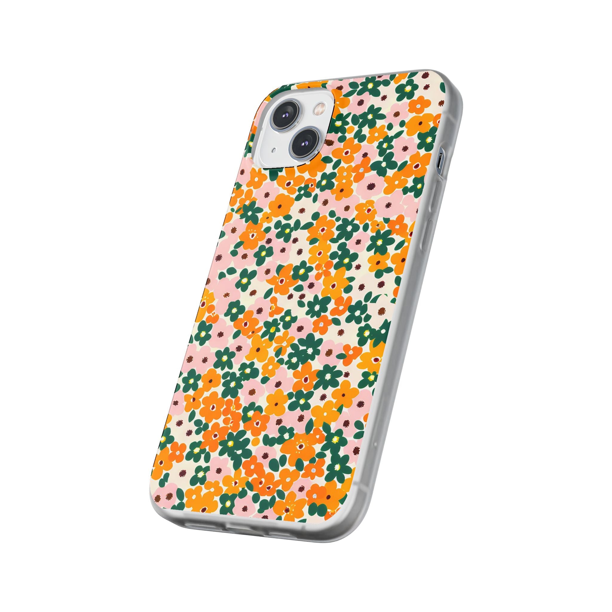 Vibrant Floral Flexi Case, Artsulli - Art is Long, Life is Short, Phone Case, , , , , , ,
