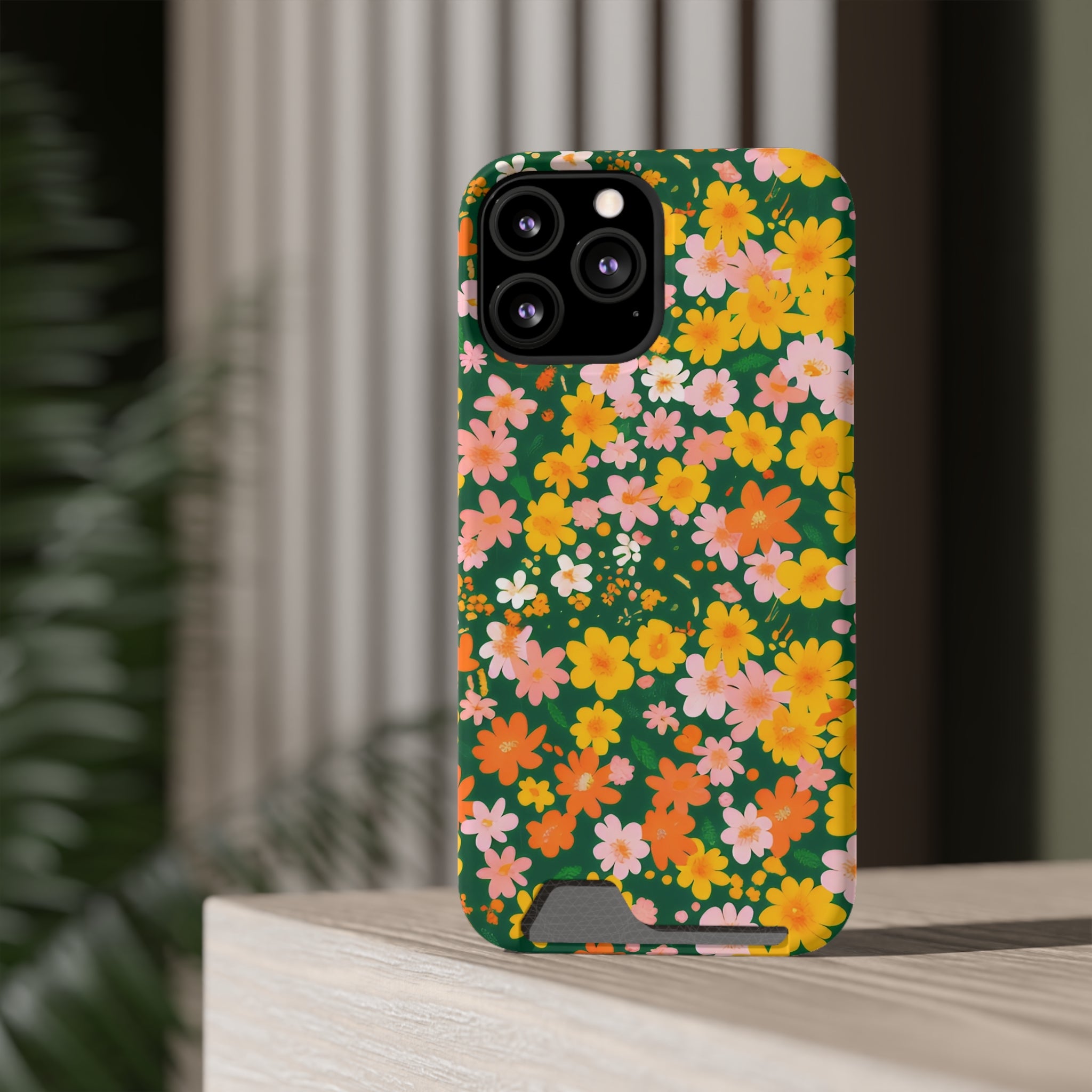 Phone Case With Card Holder, Artsulli - Art is Long, Life is Short, Phone Case, , , , , , ,