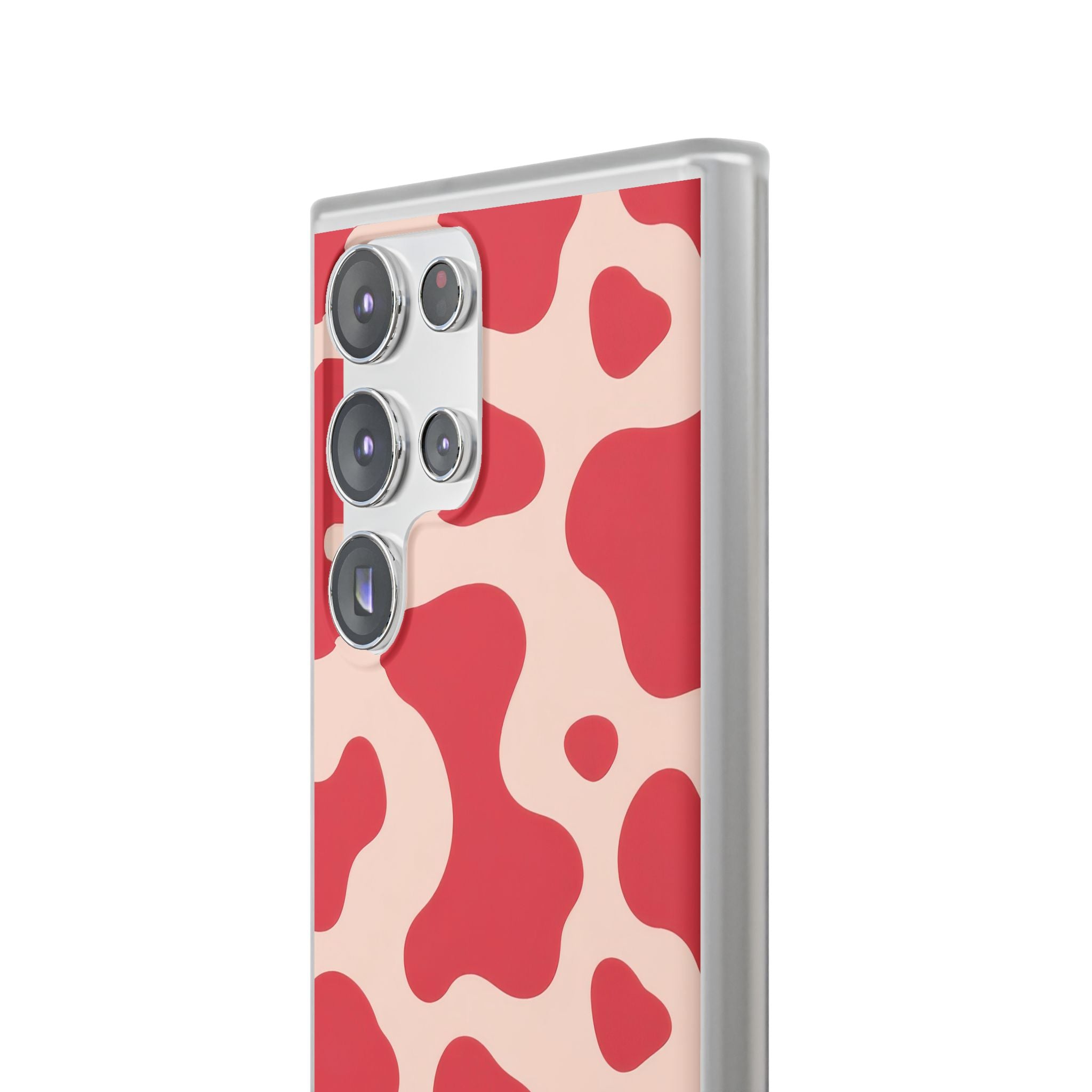 Red Jungle Cow Flexi Cases, Artsulli - Art is Long, Life is Short, Phone Case, , , , , , ,