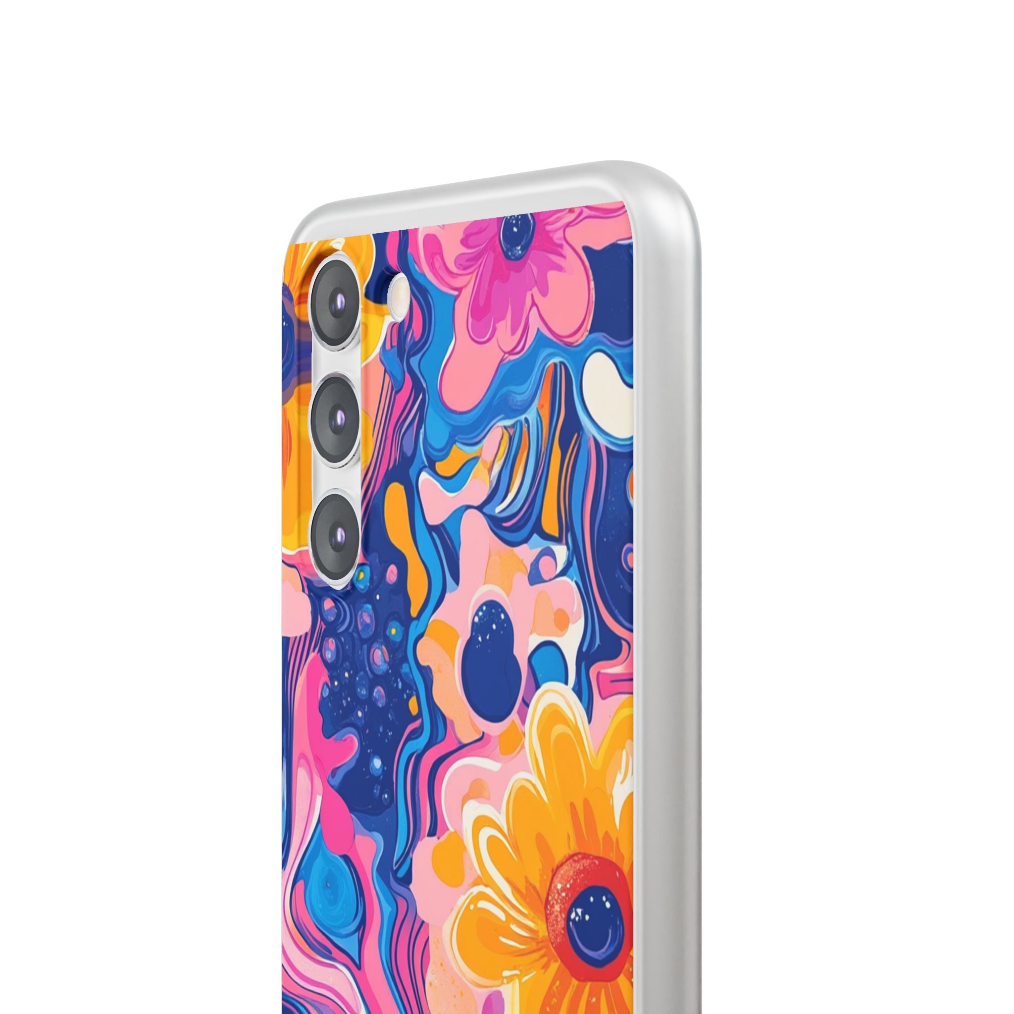 Psychedelic Floral iPhone Case, Artsulli - Art is Long, Life is Short, Phone Case, , , , , , ,