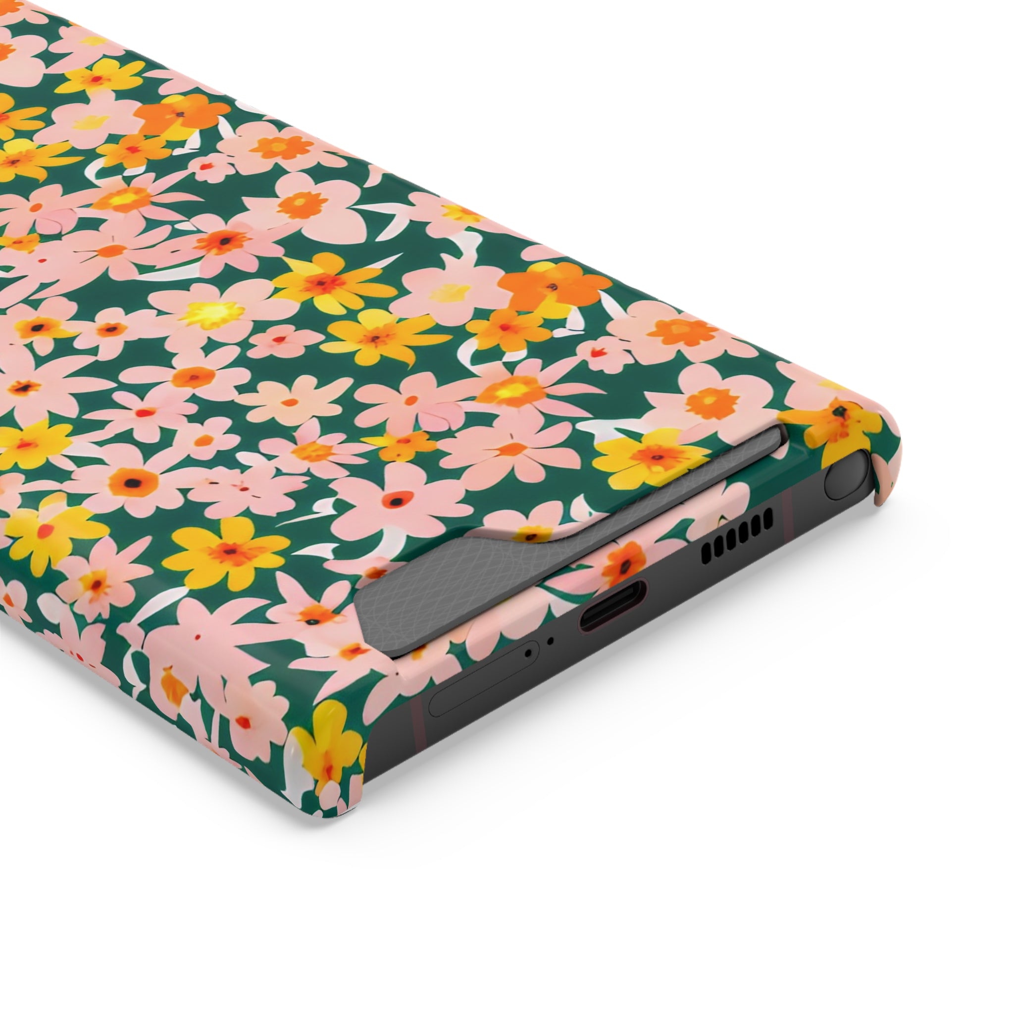 Phone Case With Card Holder, Artsulli - Art is Long, Life is Short, Phone Case, , , , , , ,