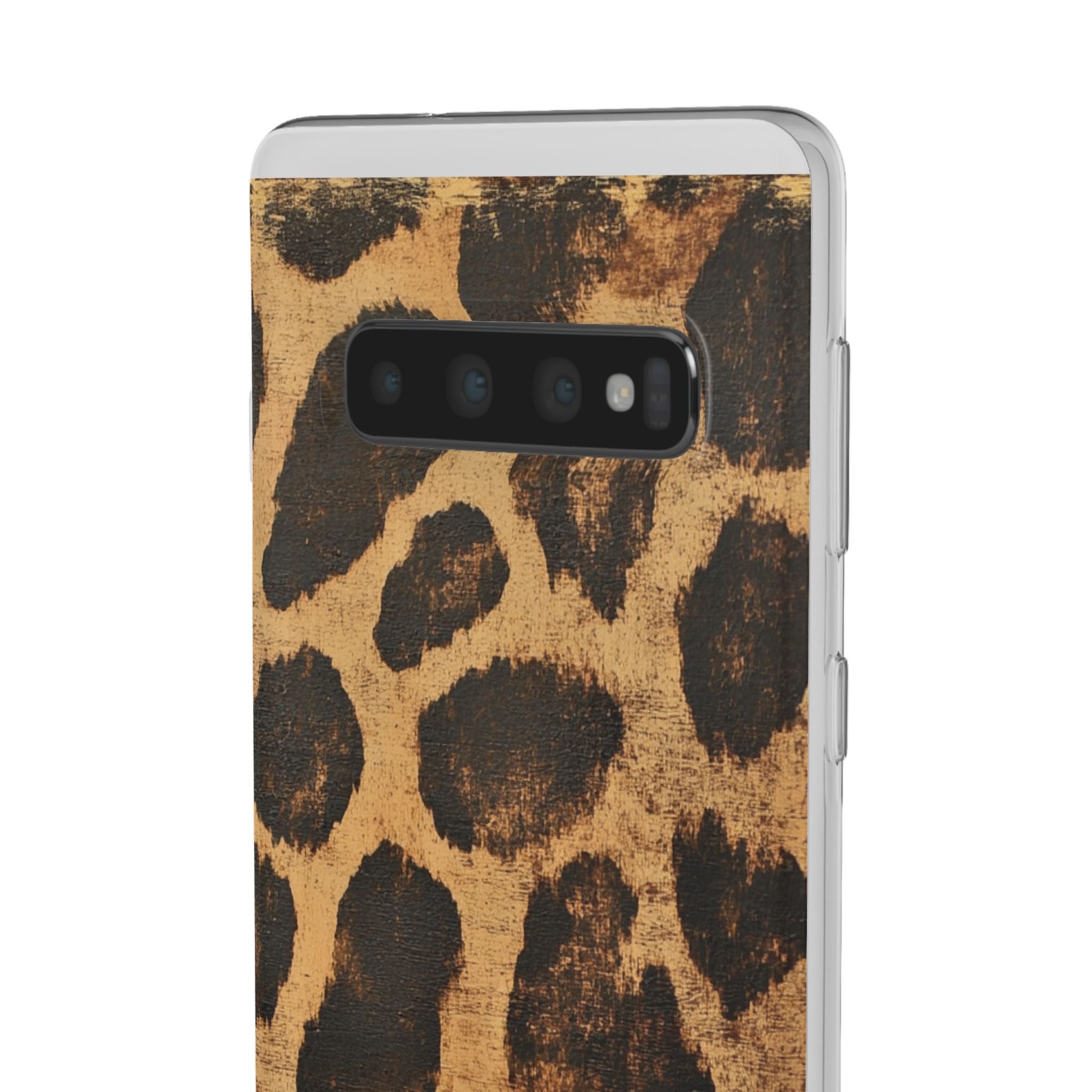 Brown Leopard Print iPhone Case, Artsulli - Art is Long, Life is Short, Phone Case, , , , , , ,
