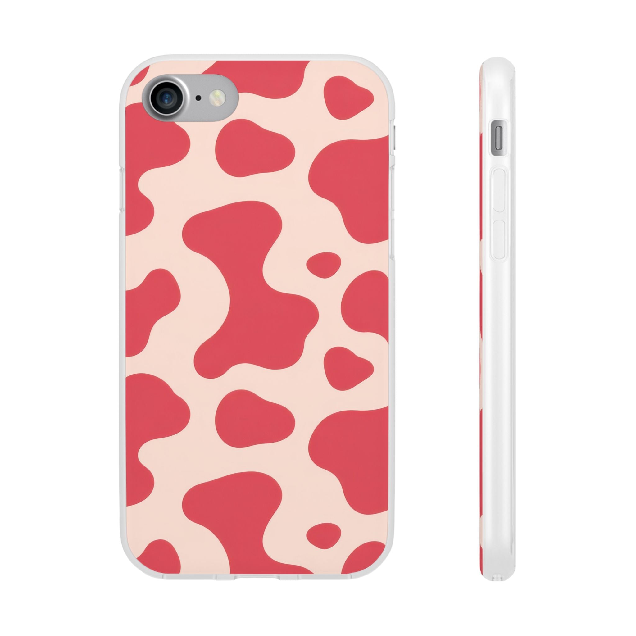 Red Jungle Cow Flexi Cases, Artsulli - Art is Long, Life is Short, Phone Case, Size, iPhone 7 with gift packaging, , , , , 21447962200810076595