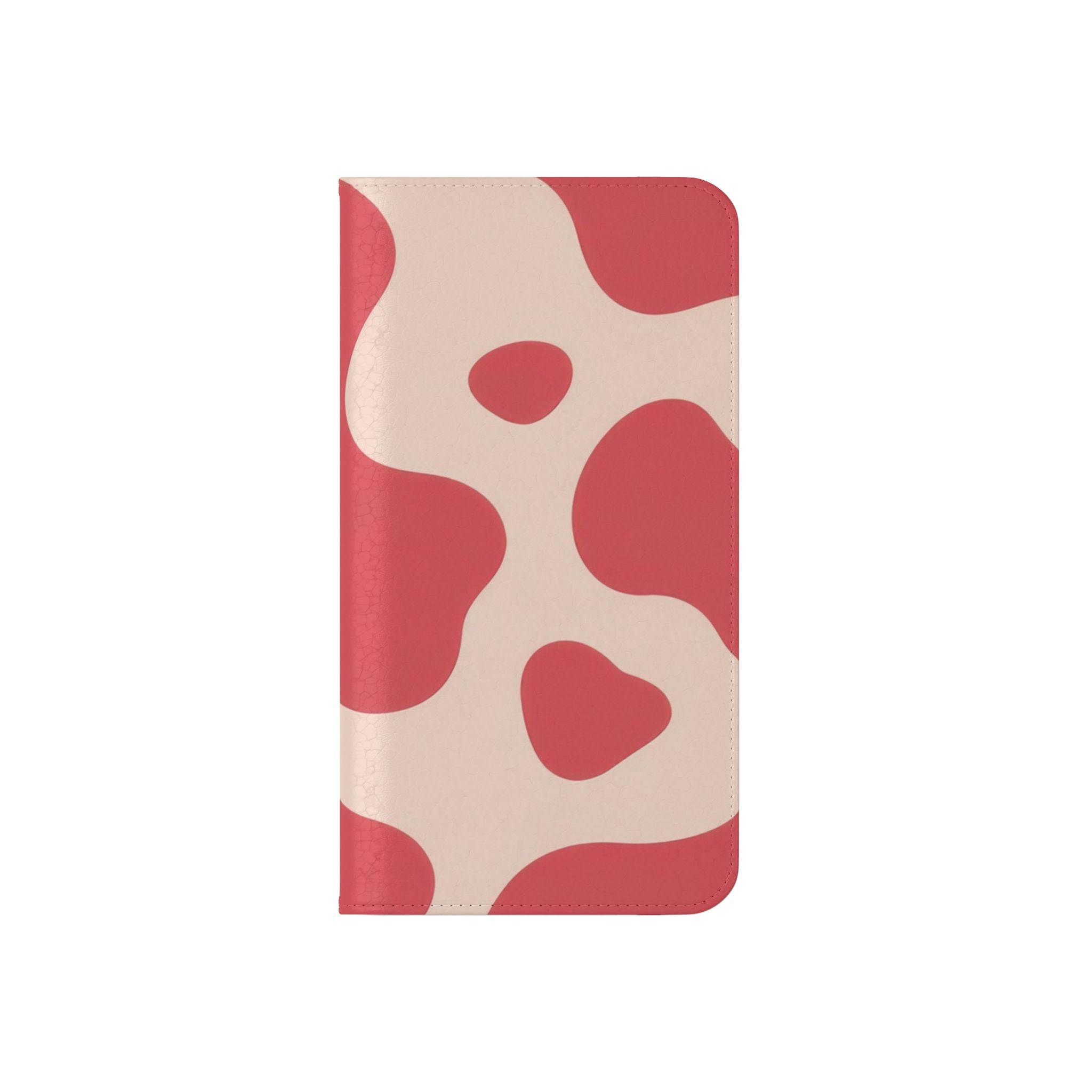 Red Jungle Cow Flip Cases, Artsulli - Art is Long, Life is Short, Phone Case, , , , , , ,