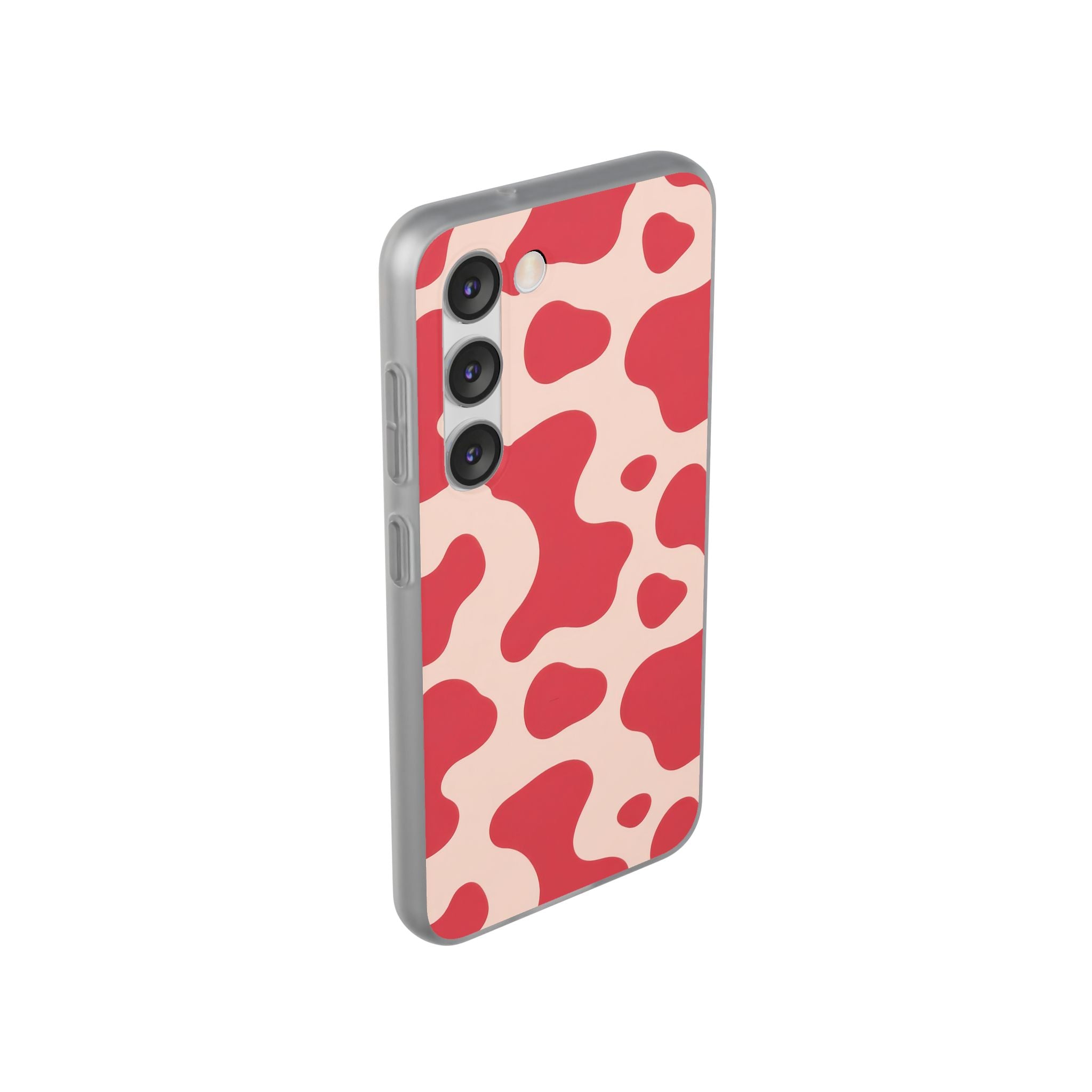Red Jungle Cow Flexi Cases, Artsulli - Art is Long, Life is Short, Phone Case, , , , , , ,