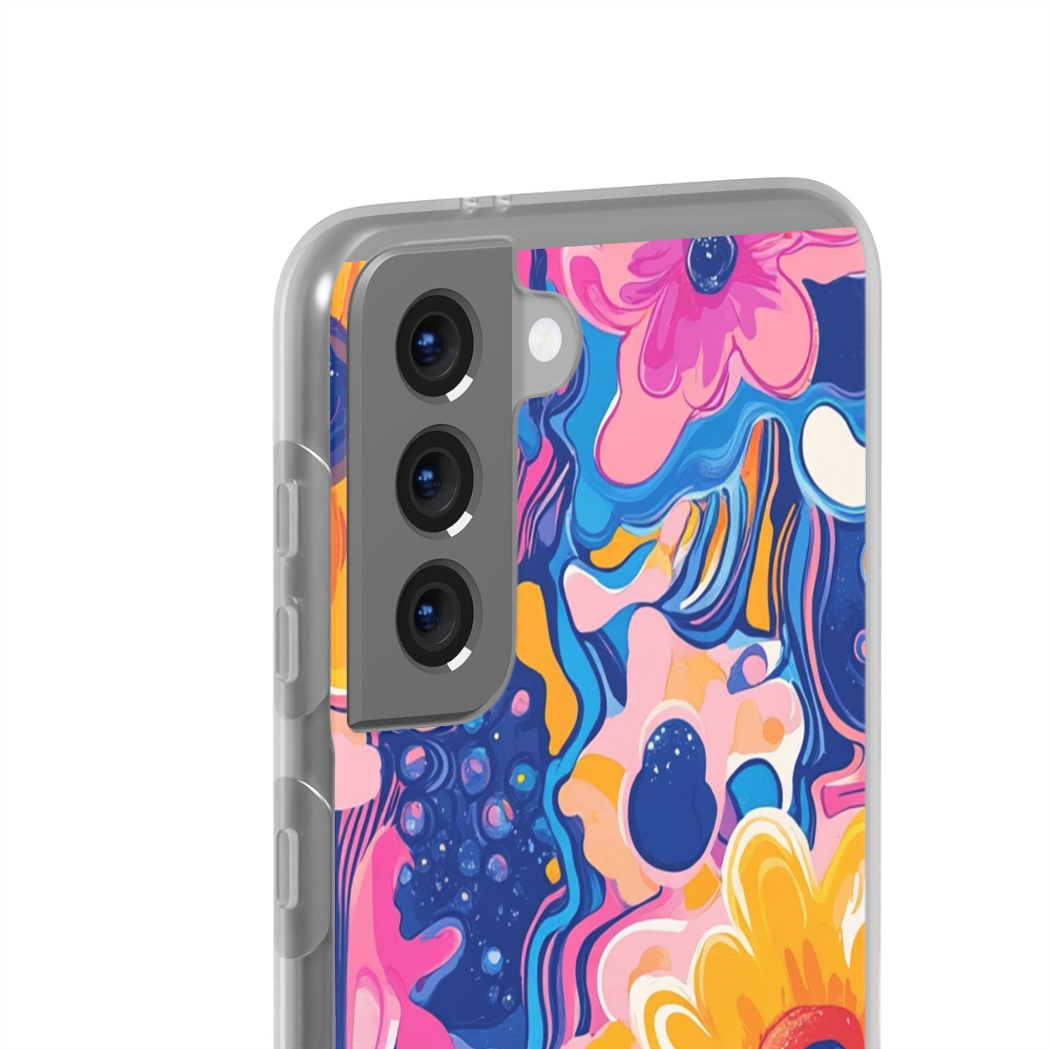 Psychedelic Floral iPhone Case, Artsulli - Art is Long, Life is Short, Phone Case, , , , , , ,