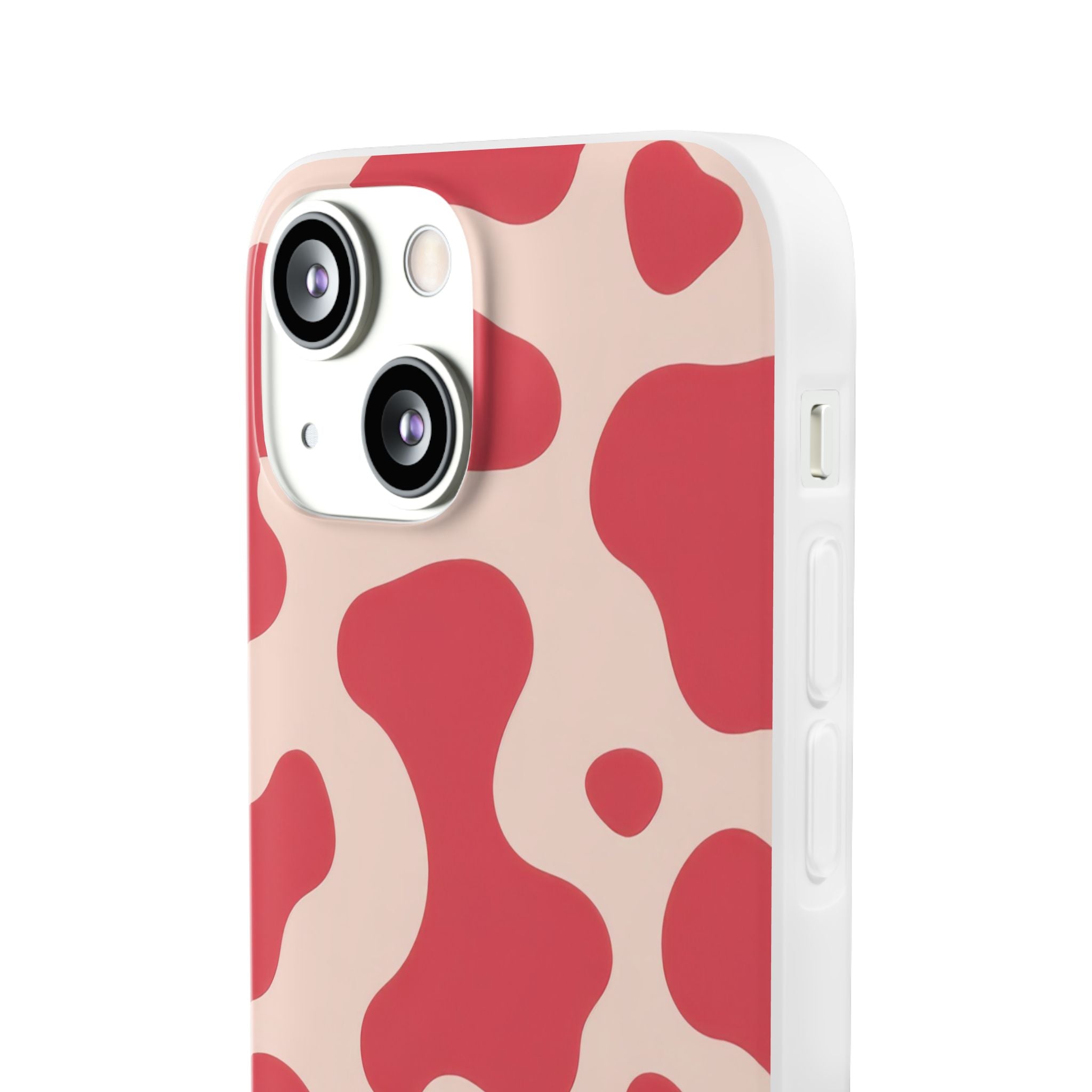 Red Jungle Cow Flexi Cases, Artsulli - Art is Long, Life is Short, Phone Case, , , , , , ,