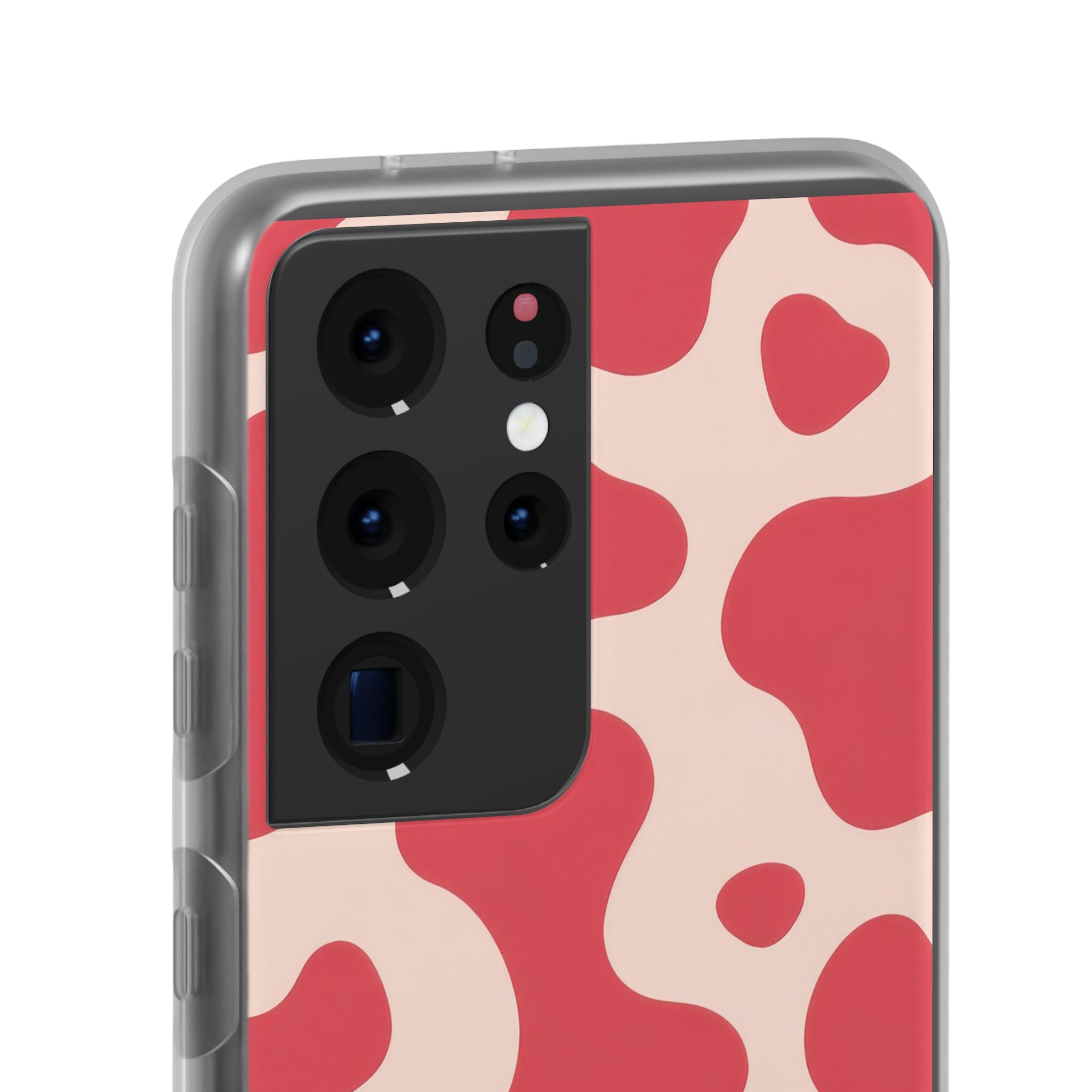 Red Jungle Cow Flexi Cases, Artsulli - Art is Long, Life is Short, Phone Case, , , , , , ,