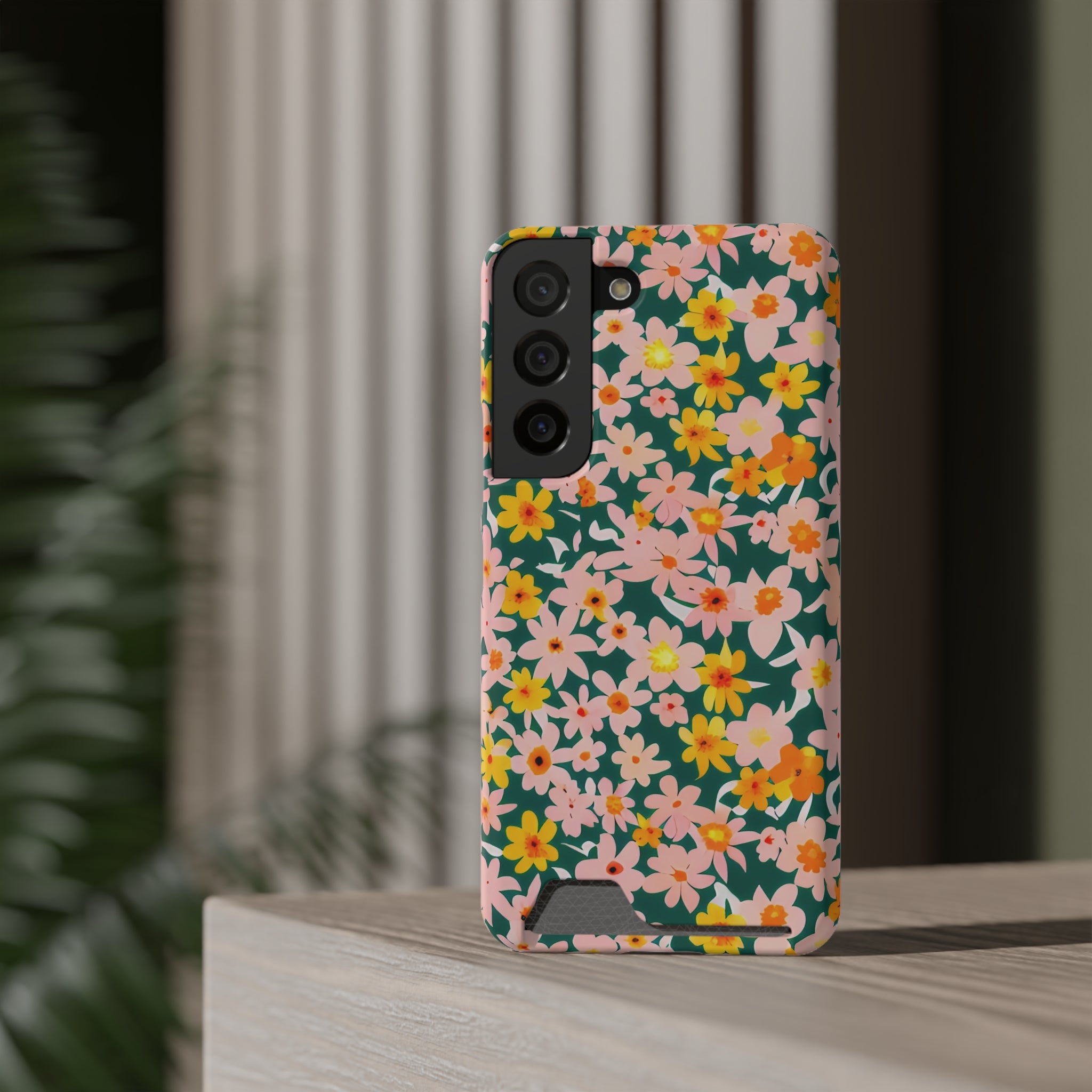Phone Case With Card Holder, Artsulli - Art is Long, Life is Short, Phone Case, , , , , , ,