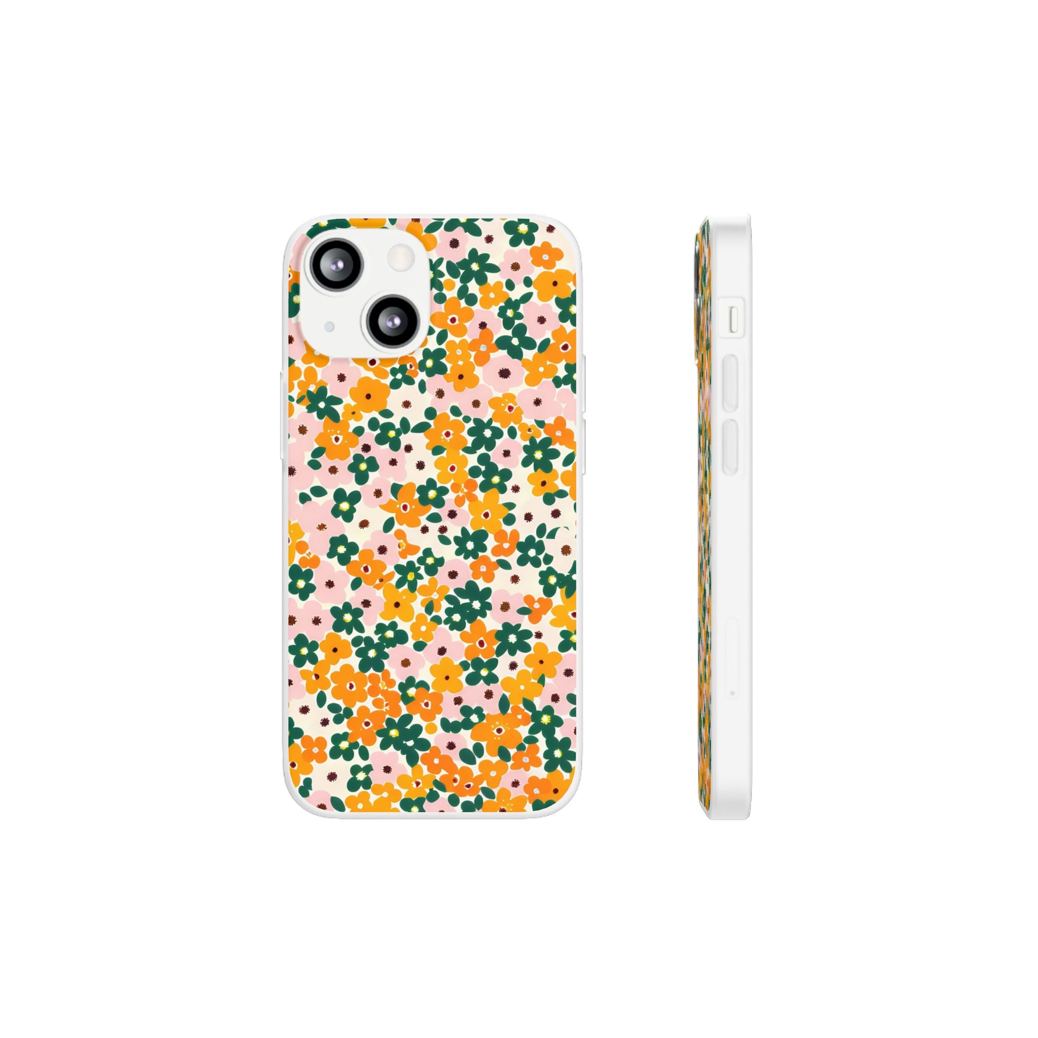 Vibrant Floral Flexi Case, Artsulli - Art is Long, Life is Short, Phone Case, Size, iPhone 13 Mini, , , , , 17943599679061288522
