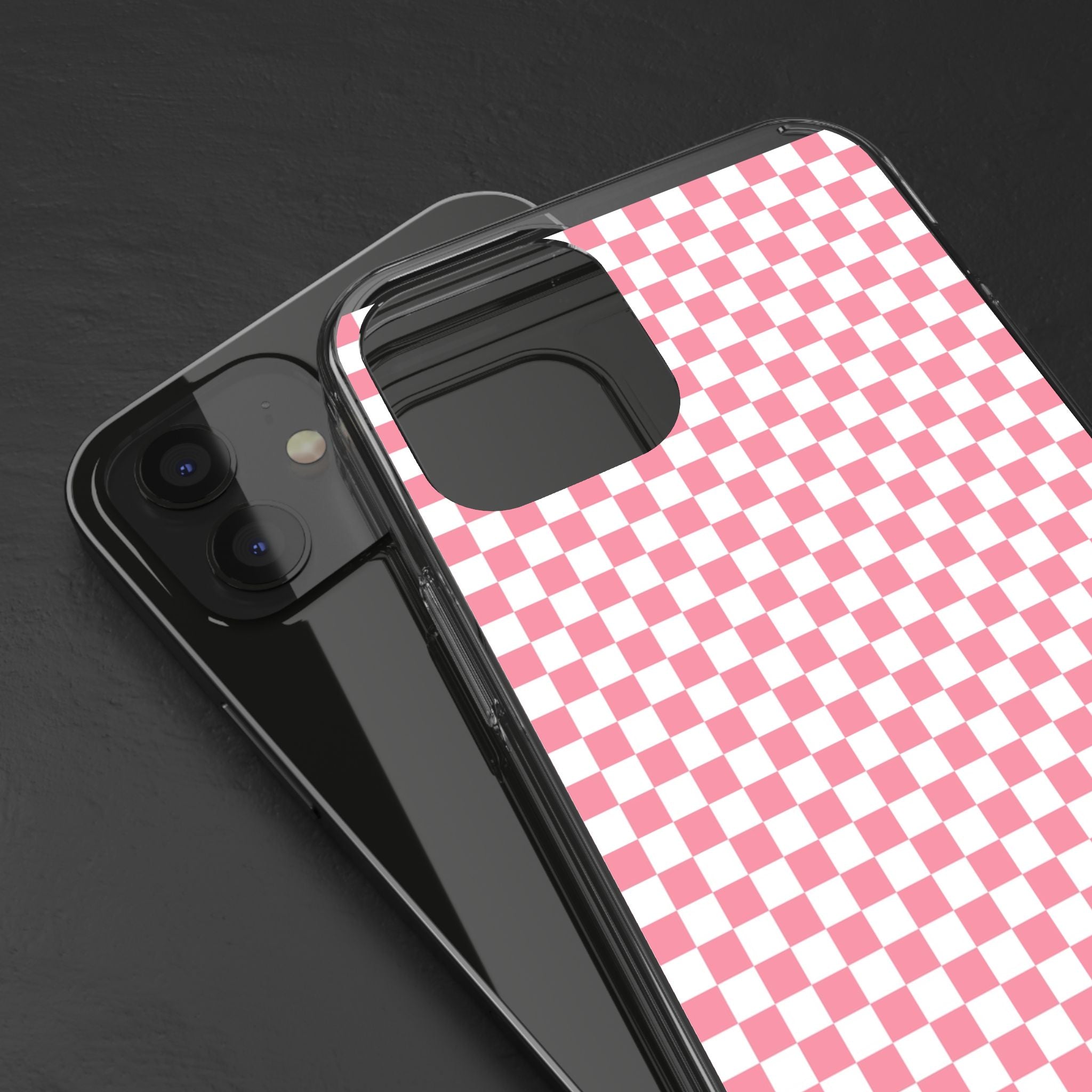 Brigandine Checkered Scene Clear Cases, Artsulli - Art is Long, Life is Short, Phone Case, , , , , , ,