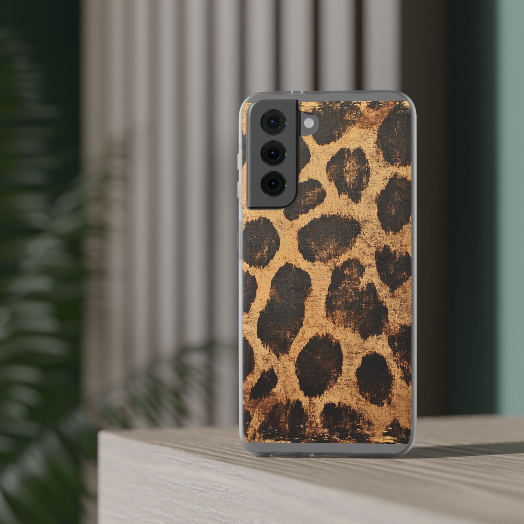 Brown Leopard Print iPhone Case, Artsulli - Art is Long, Life is Short, Phone Case, , , , , , ,