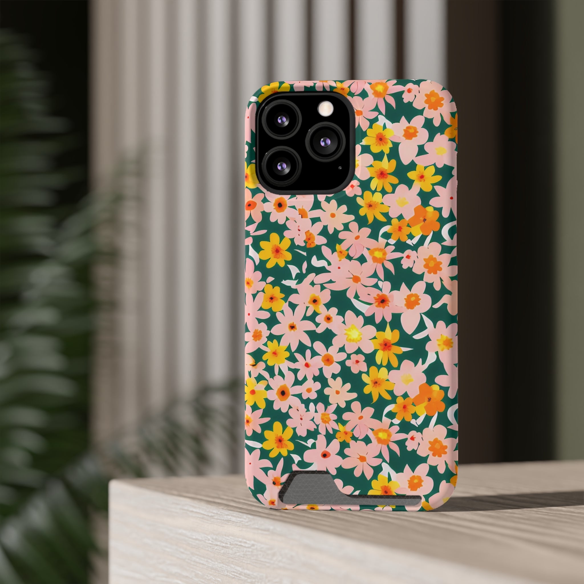 Phone Case With Card Holder, Artsulli - Art is Long, Life is Short, Phone Case, , , , , , ,