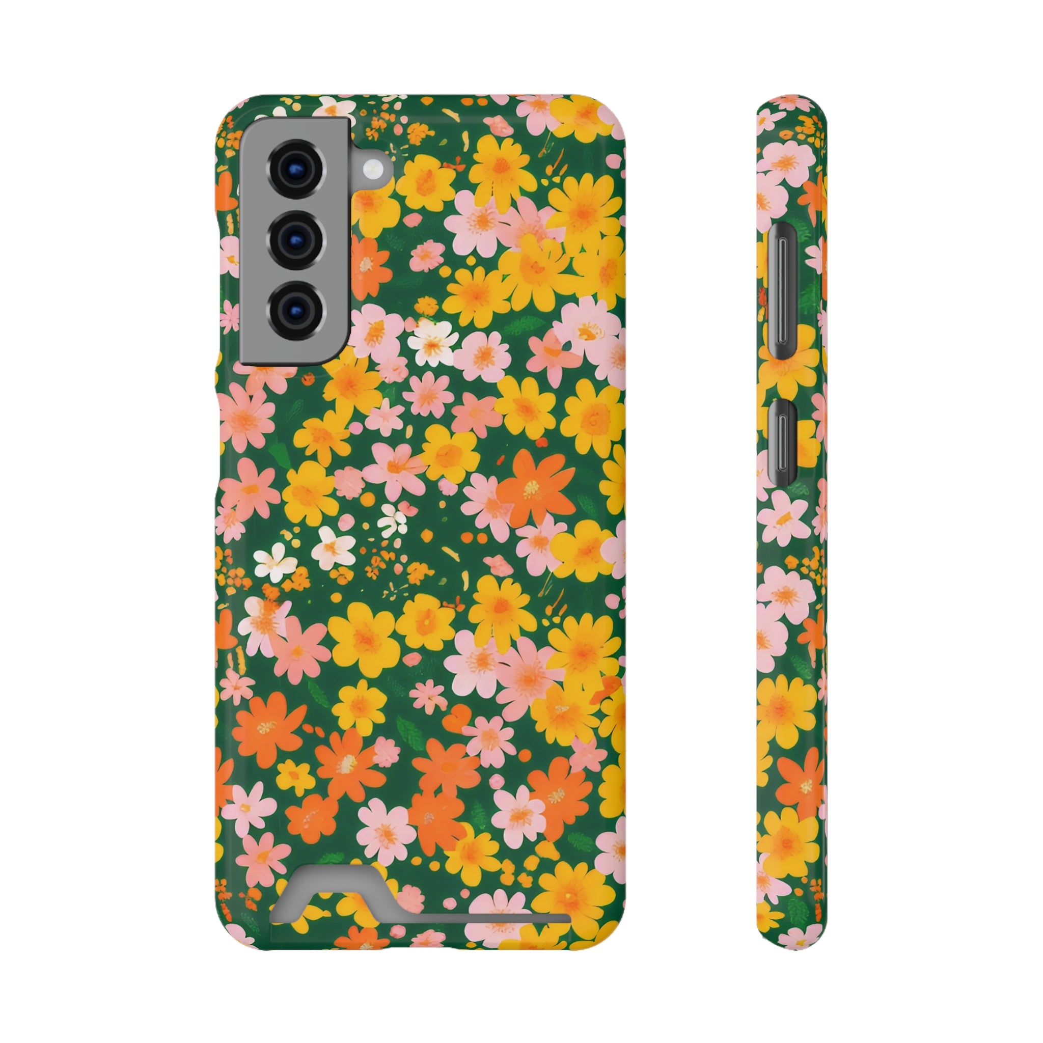 Phone Case With Card Holder, Artsulli - Art is Long, Life is Short, Phone Case, Size, Samsung Galaxy S21, Surface, Glossy, Shape, With gift packaging, 10662283118366764025