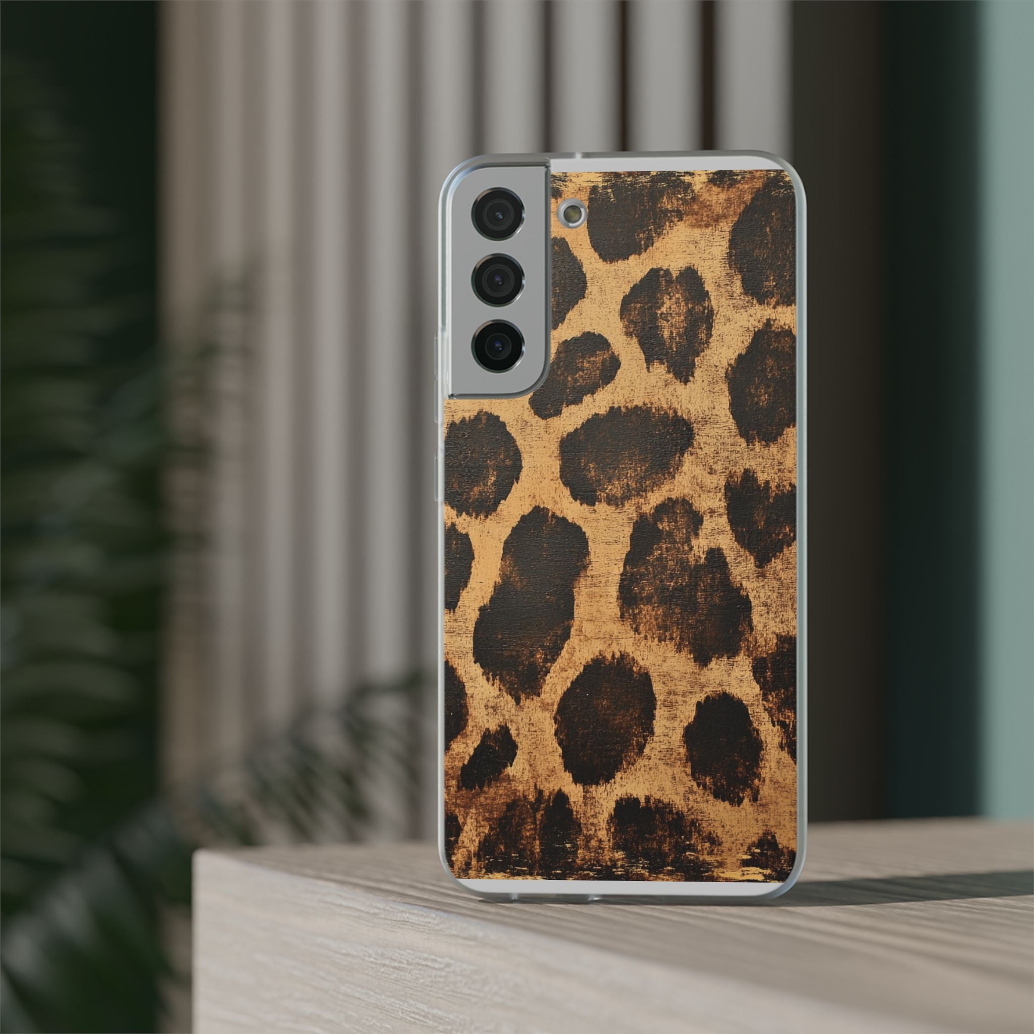 Brown Leopard Print iPhone Case, Artsulli - Art is Long, Life is Short, Phone Case, , , , , , ,