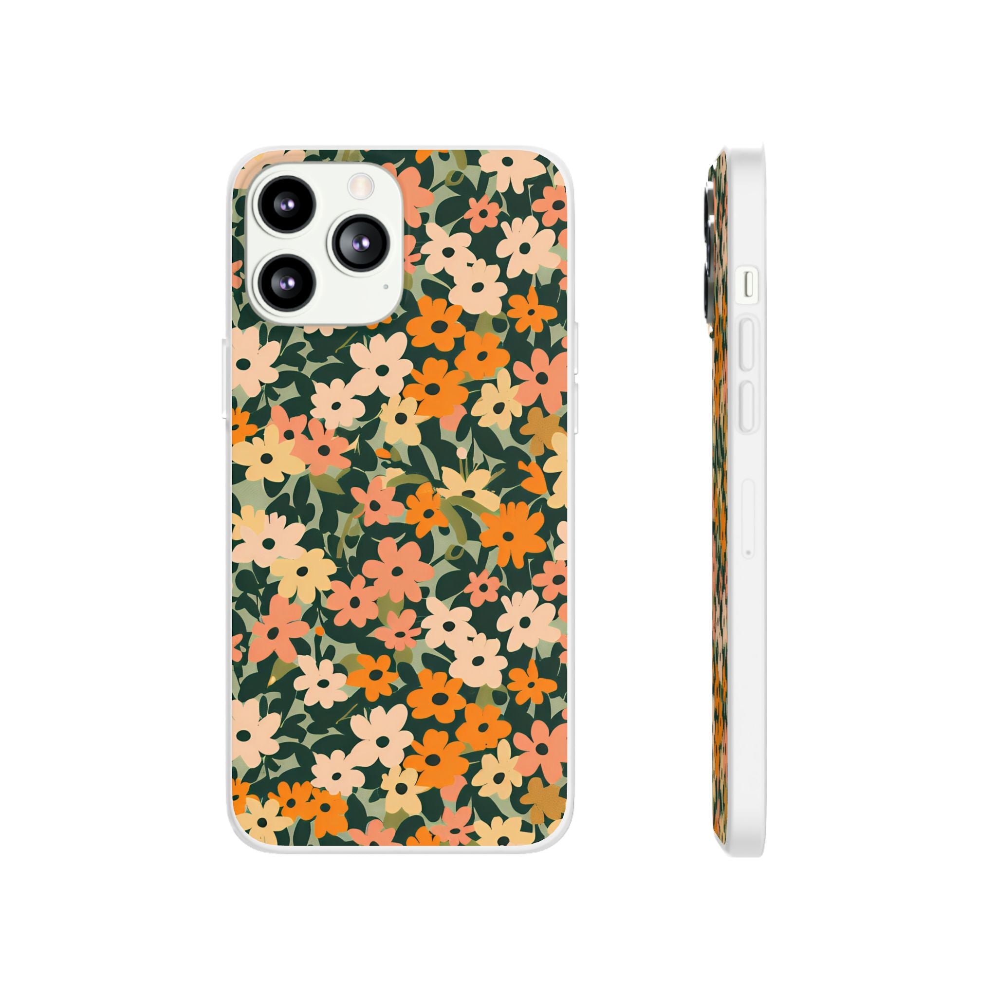 Vibrant Floral Clear Phone Case, Artsulli - Art is Long, Life is Short, Phone Case, Size, iPhone 13 Pro Max, , , , , 32216184953305078859