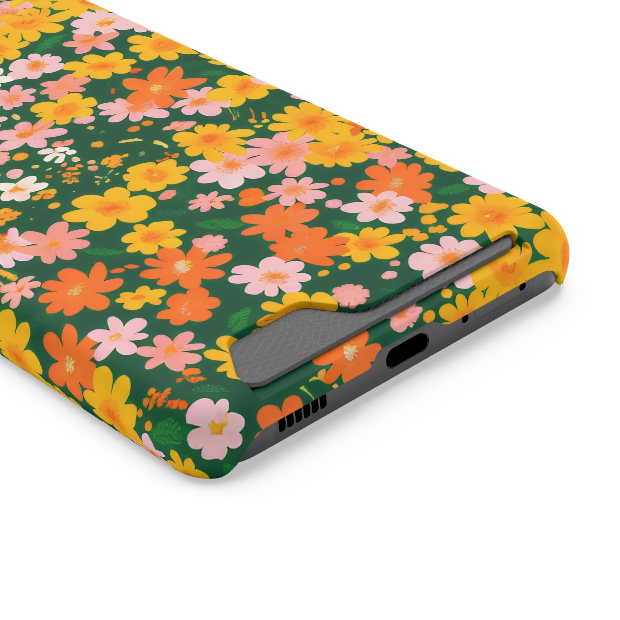 Phone Case With Card Holder, Artsulli - Art is Long, Life is Short, Phone Case, , , , , , ,