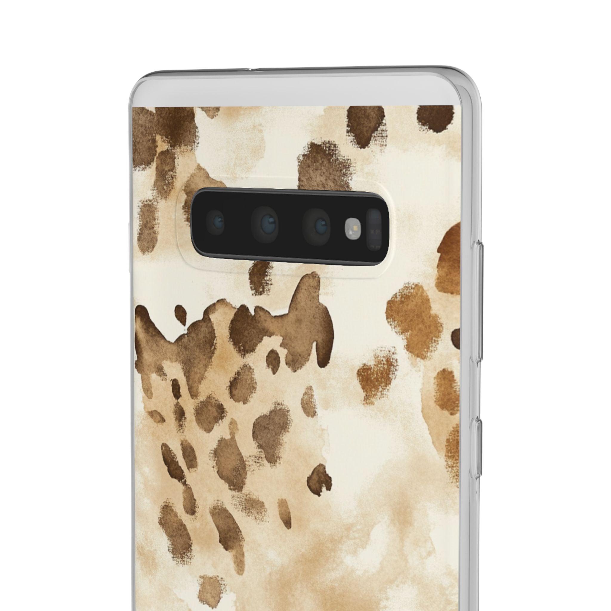 Brown and Beige Watercolor Dalmatian Phone Case, Artsulli - Art is Long, Life is Short, Phone Case, , , , , , ,