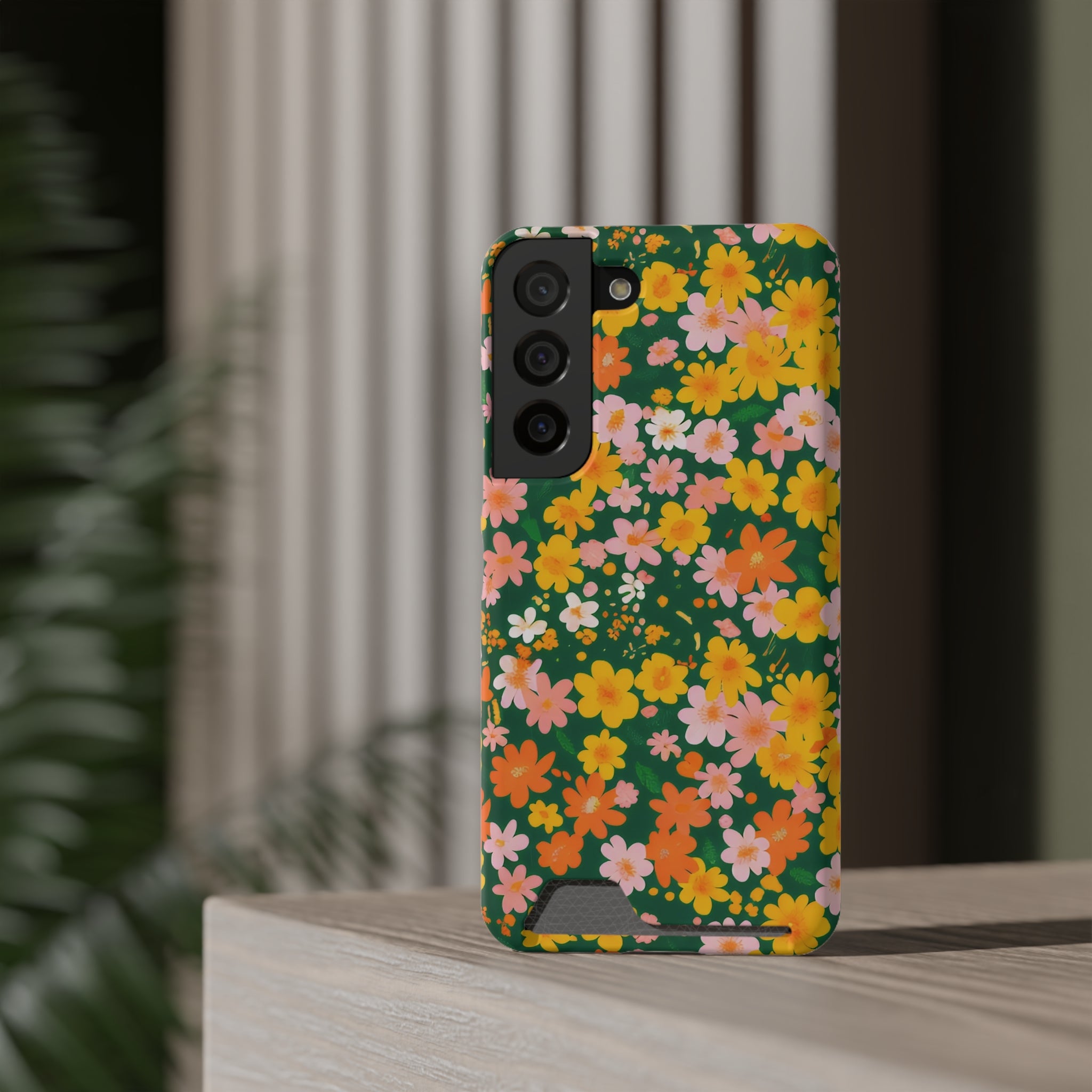Phone Case With Card Holder, Artsulli - Art is Long, Life is Short, Phone Case, , , , , , ,