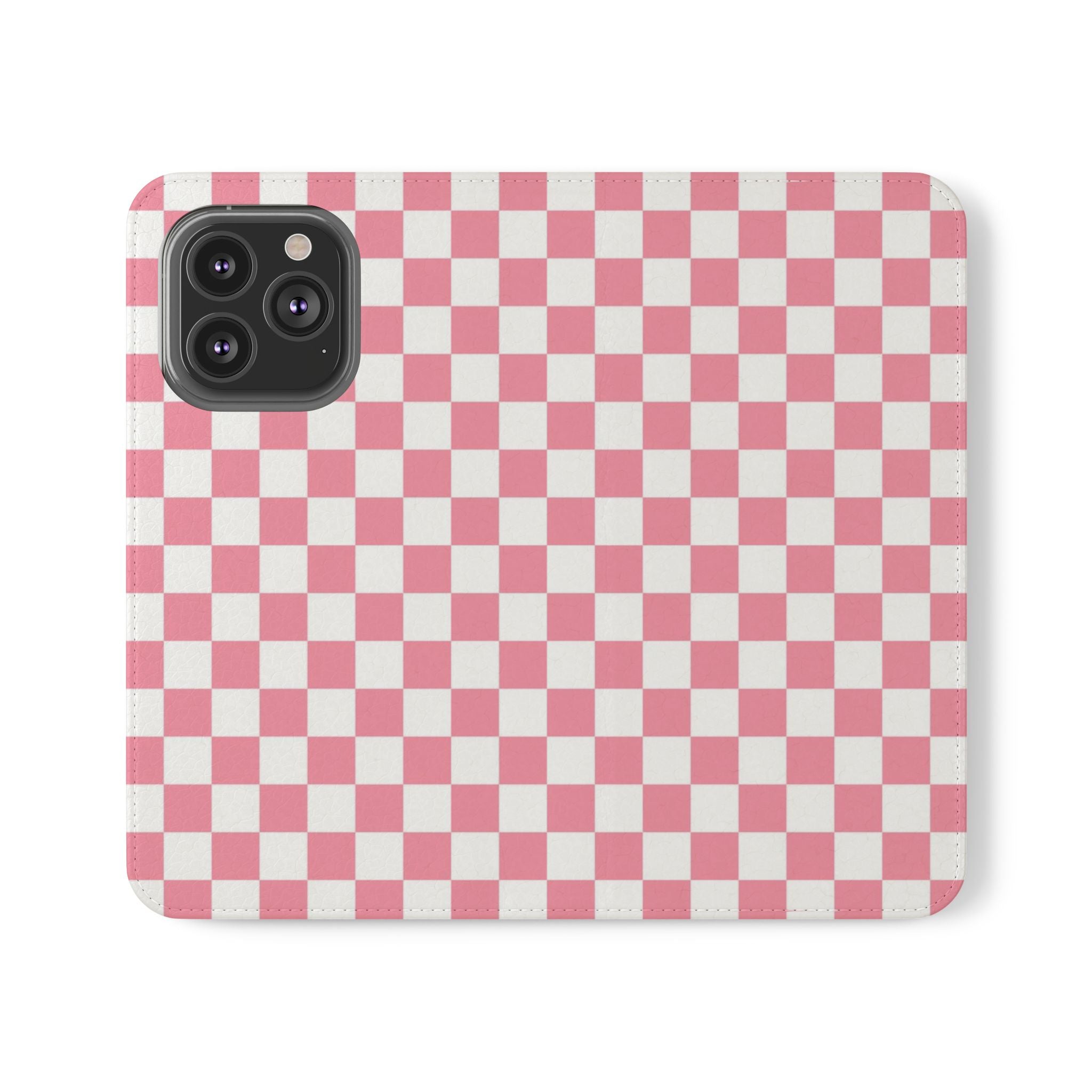 Brigandine Checkered Scene Flip Cases, Artsulli - Art is Long, Life is Short, Phone Case, Size, iPhone 13 Pro, , , , , 23284222325351002897
