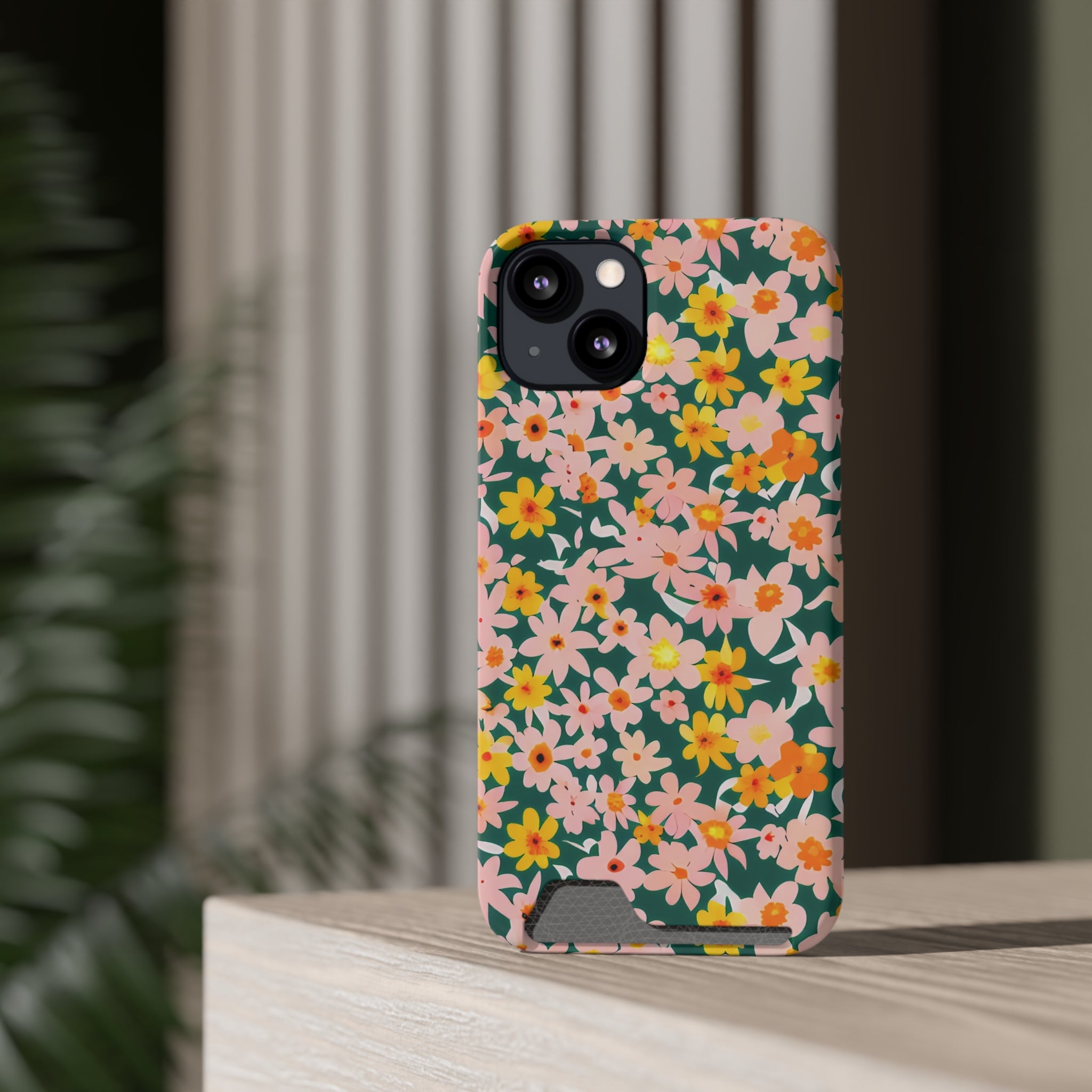 Phone Case With Card Holder, Artsulli - Art is Long, Life is Short, Phone Case, , , , , , ,
