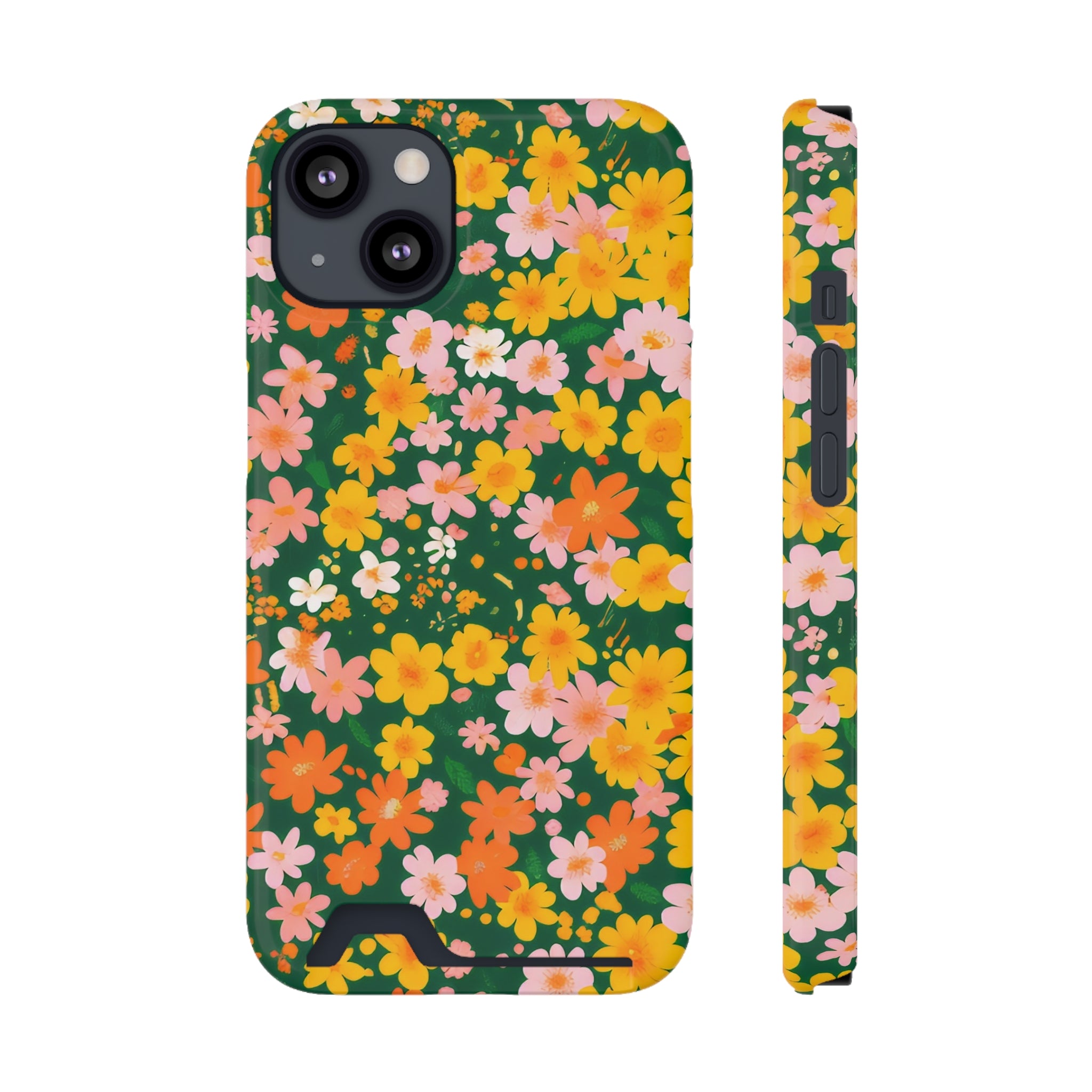 Phone Case With Card Holder, Artsulli - Art is Long, Life is Short, Phone Case, Size, iPhone 13, Surface, Glossy, Shape, Without gift packaging, 13520593781636128369