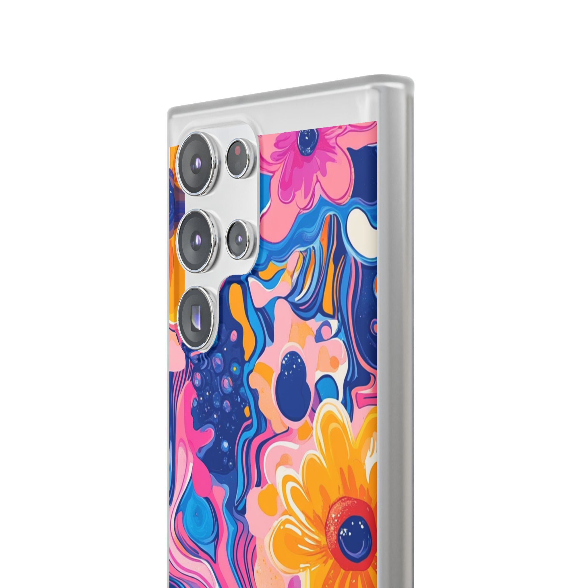 Psychedelic Floral iPhone Case, Artsulli - Art is Long, Life is Short, Phone Case, , , , , , ,