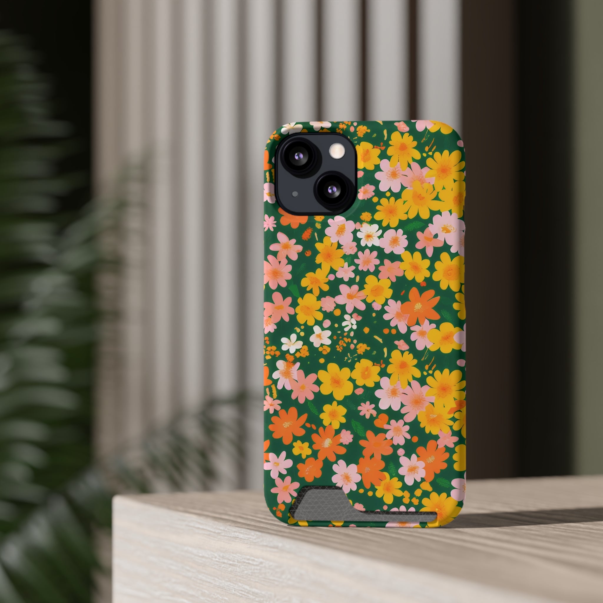 Phone Case With Card Holder, Artsulli - Art is Long, Life is Short, Phone Case, , , , , , ,