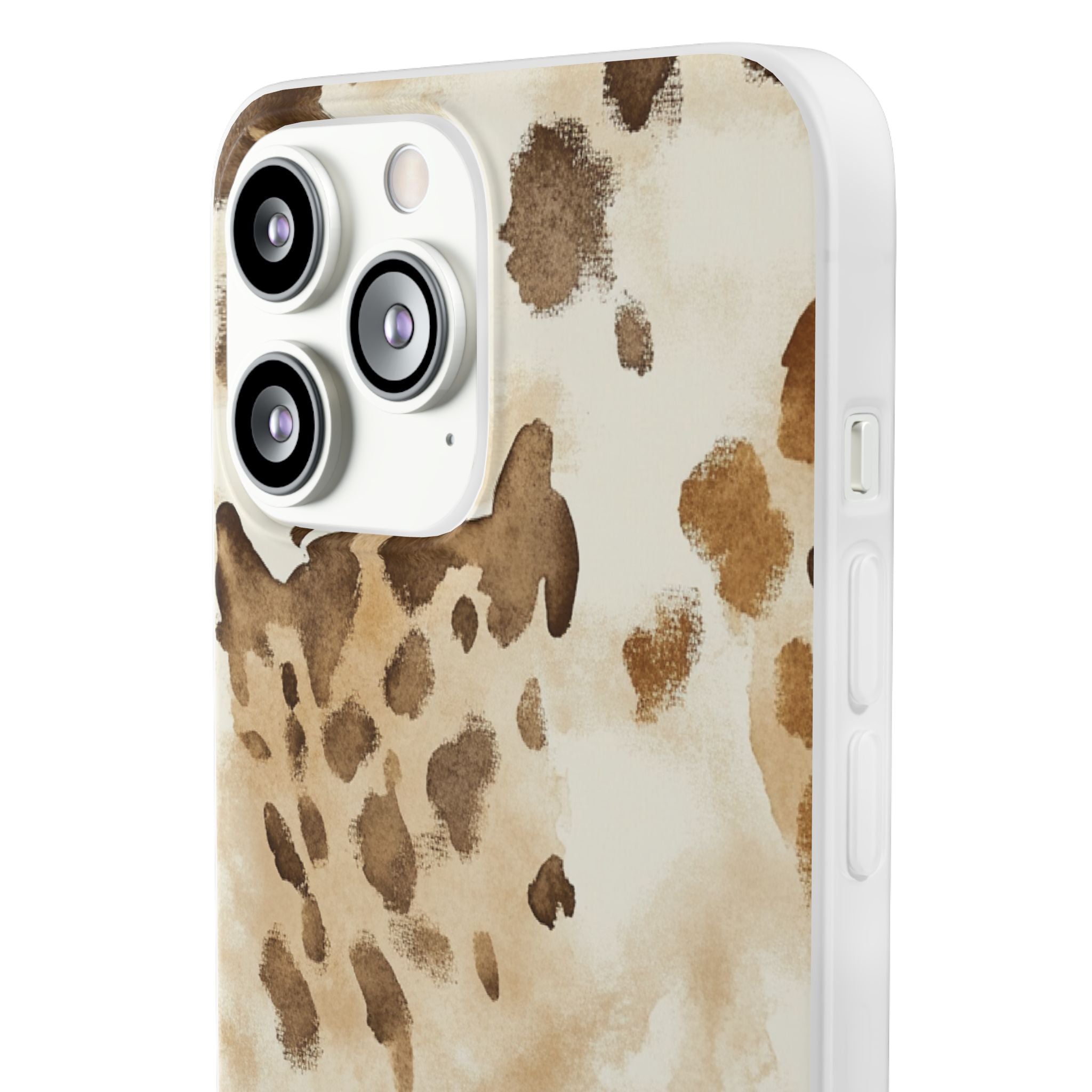 Brown and Beige Watercolor Dalmatian Phone Case, Artsulli - Art is Long, Life is Short, Phone Case, , , , , , ,