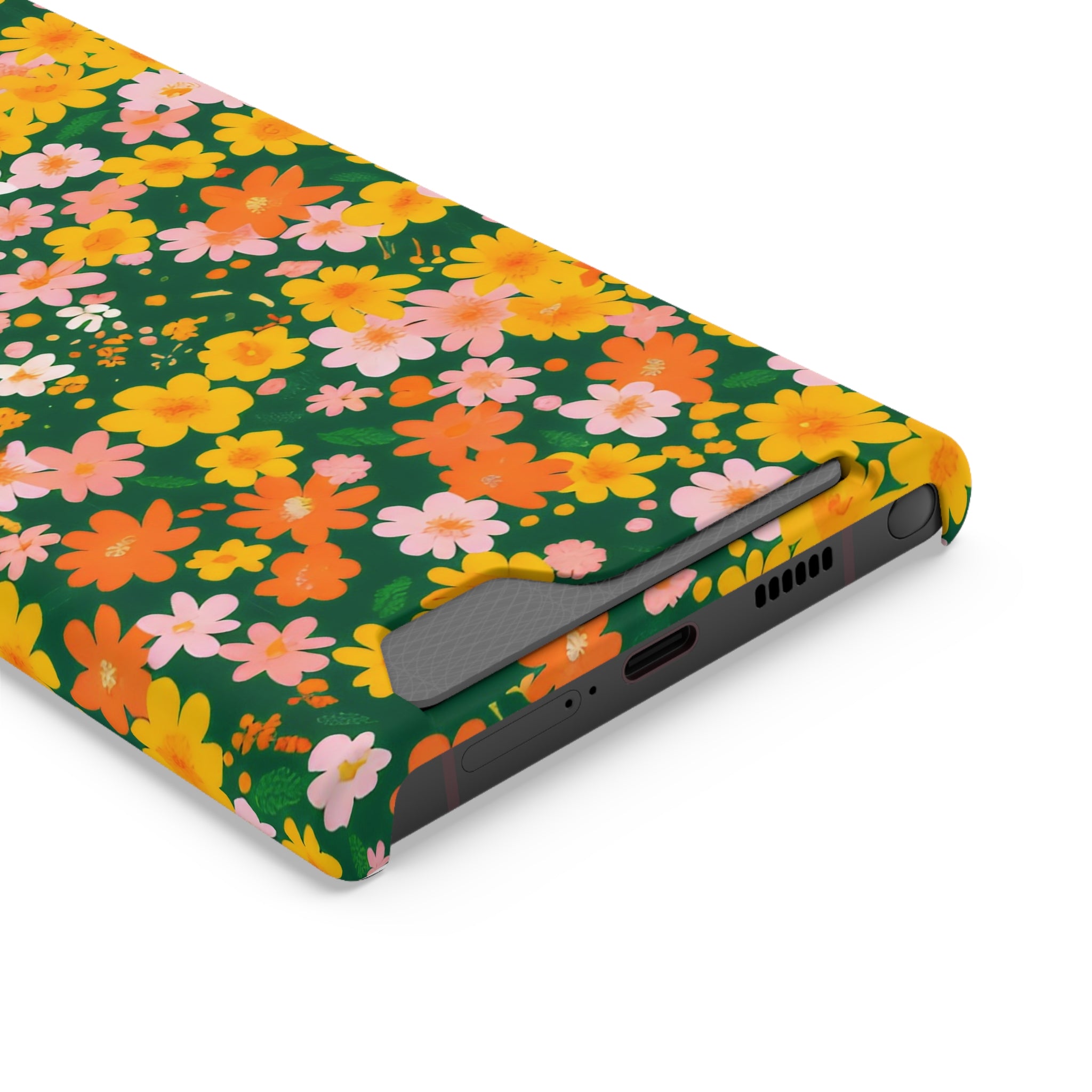 Phone Case With Card Holder, Artsulli - Art is Long, Life is Short, Phone Case, , , , , , ,