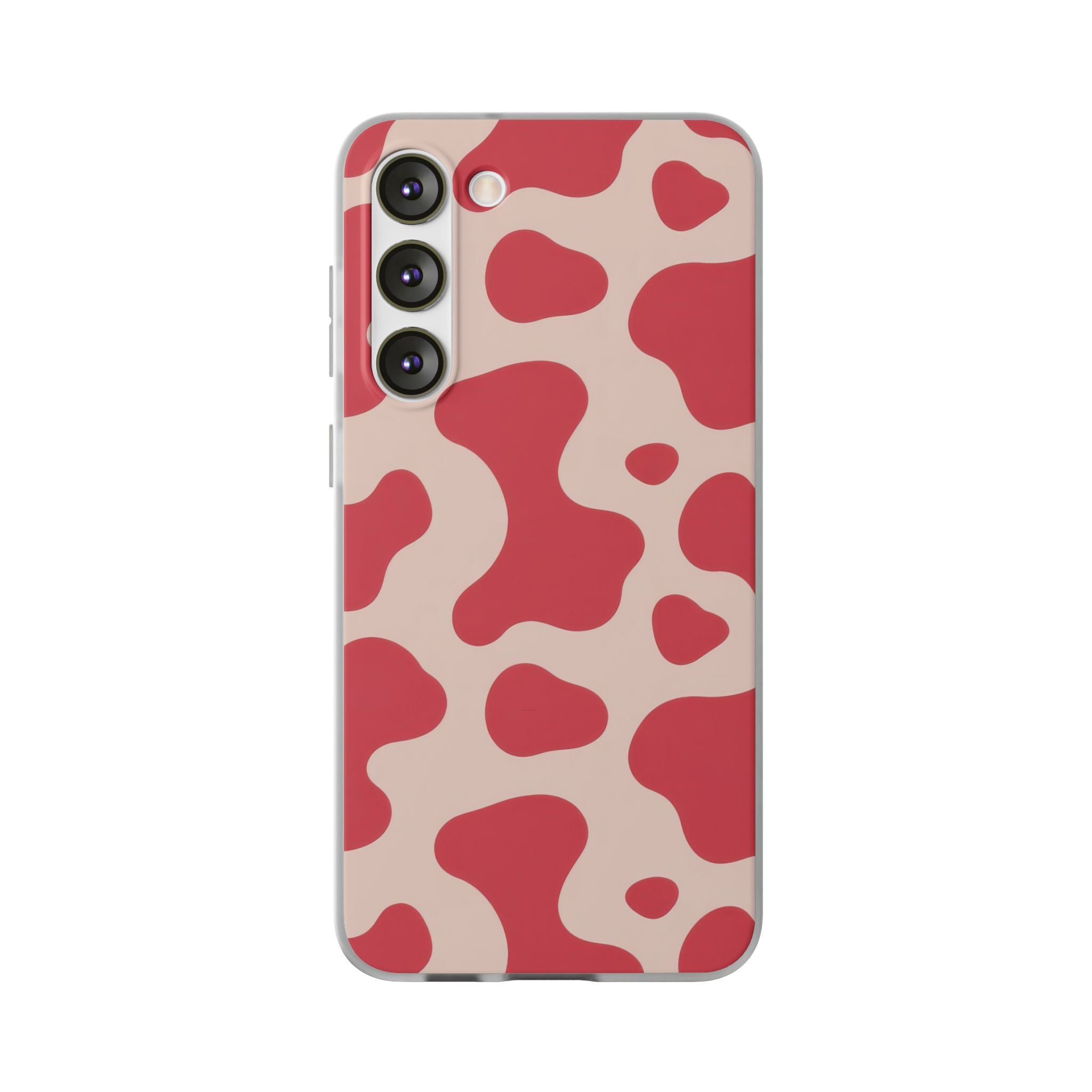 Red Jungle Cow Flexi Cases, Artsulli - Art is Long, Life is Short, Phone Case, Size, Samsung Galaxy S23 Plus, , , , , 22038246159836697380