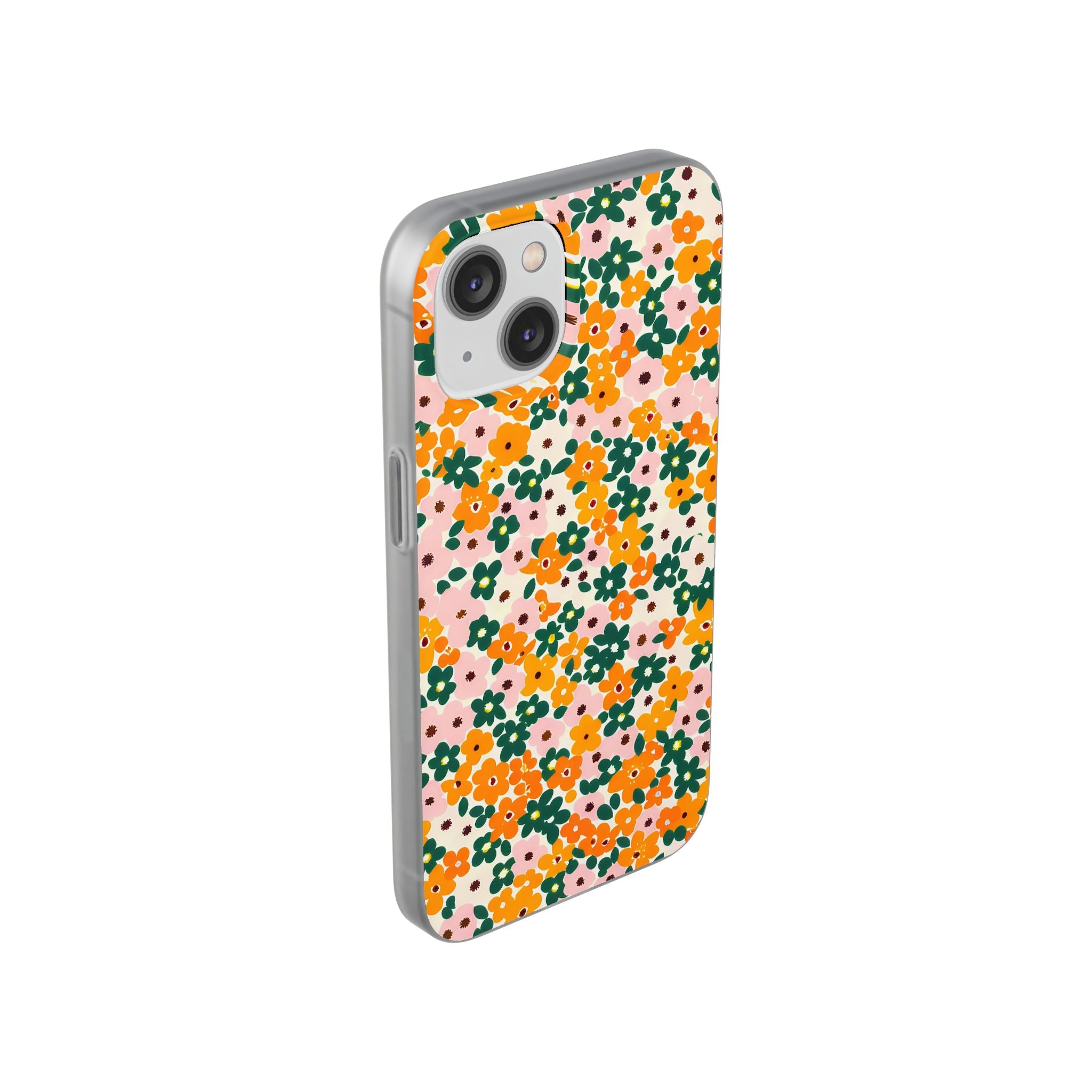 Vibrant Floral Flexi Case, Artsulli - Art is Long, Life is Short, Phone Case, , , , , , ,