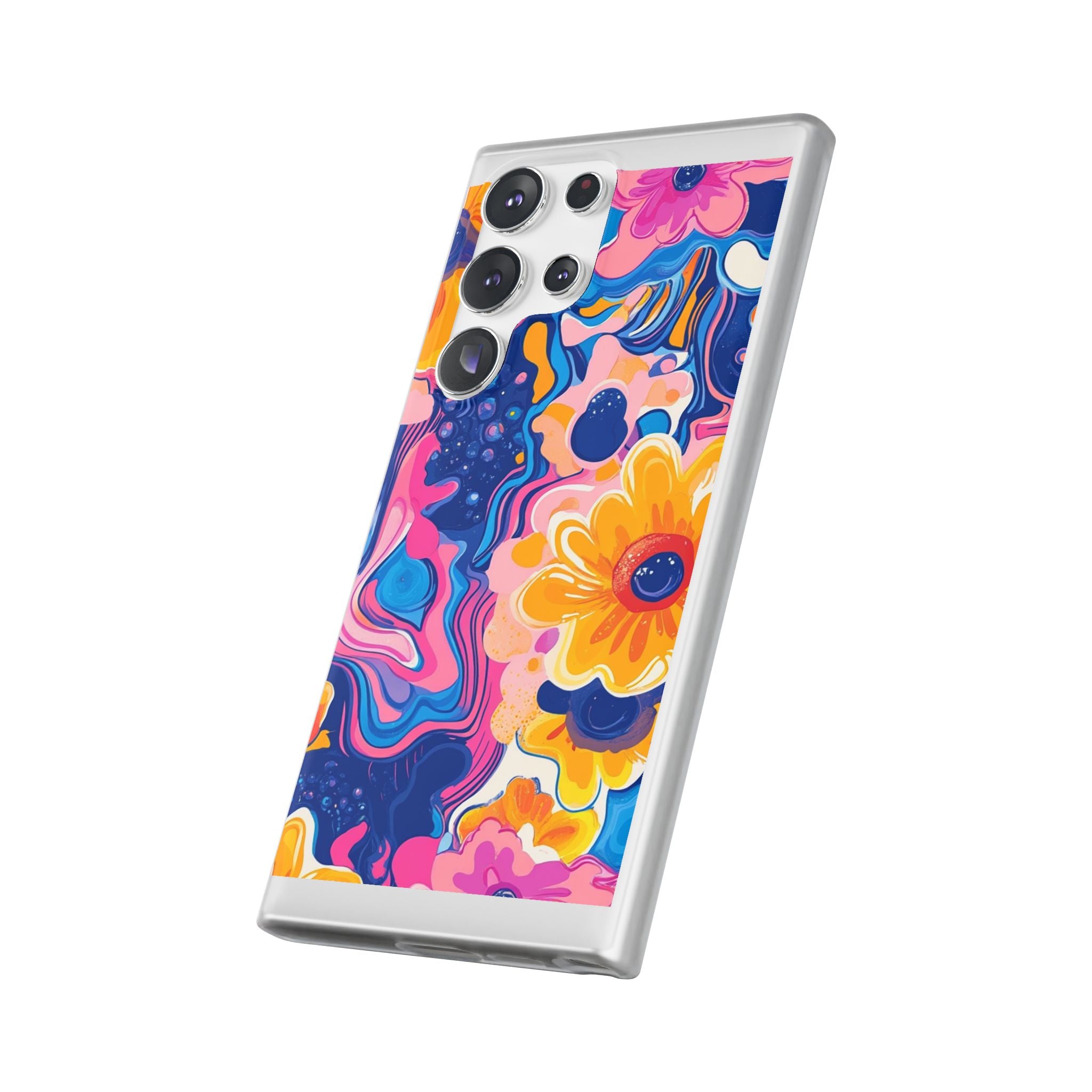 Psychedelic Floral iPhone Case, Artsulli - Art is Long, Life is Short, Phone Case, , , , , , ,