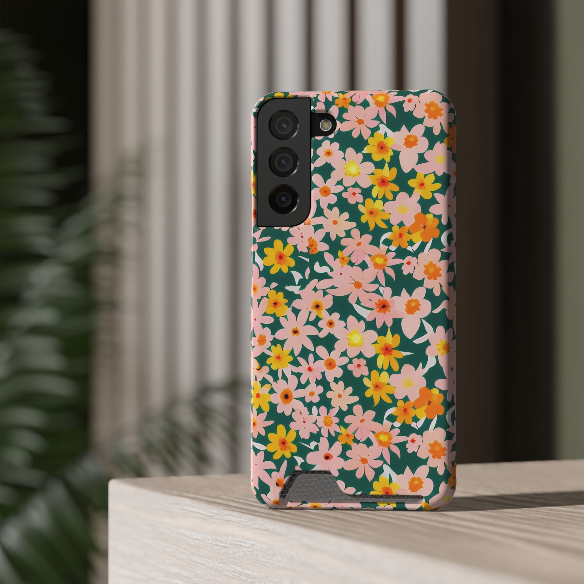 Phone Case With Card Holder, Artsulli - Art is Long, Life is Short, Phone Case, , , , , , ,