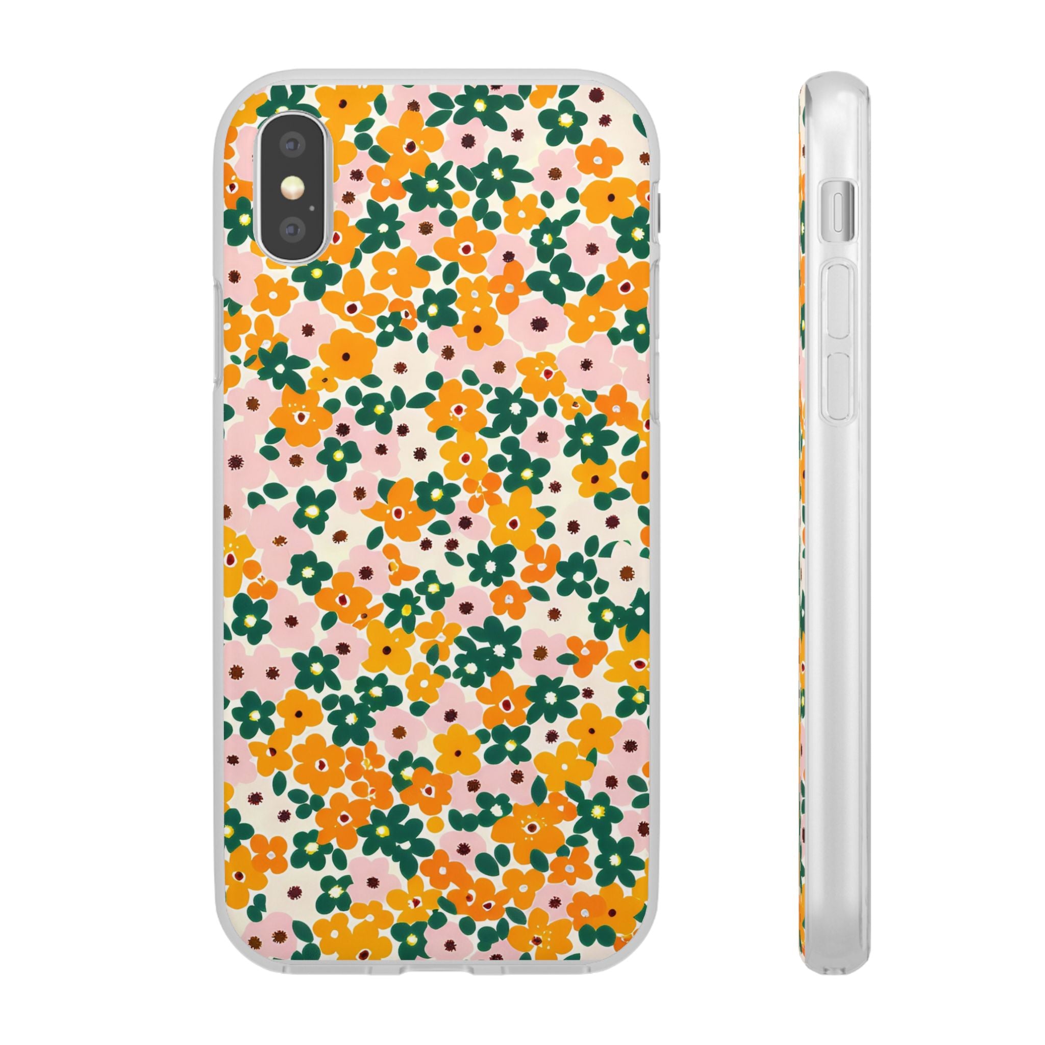 Vibrant Floral Flexi Case, Artsulli - Art is Long, Life is Short, Phone Case, Size, iPhone X with gift packaging, , , , , 33969245070149918660