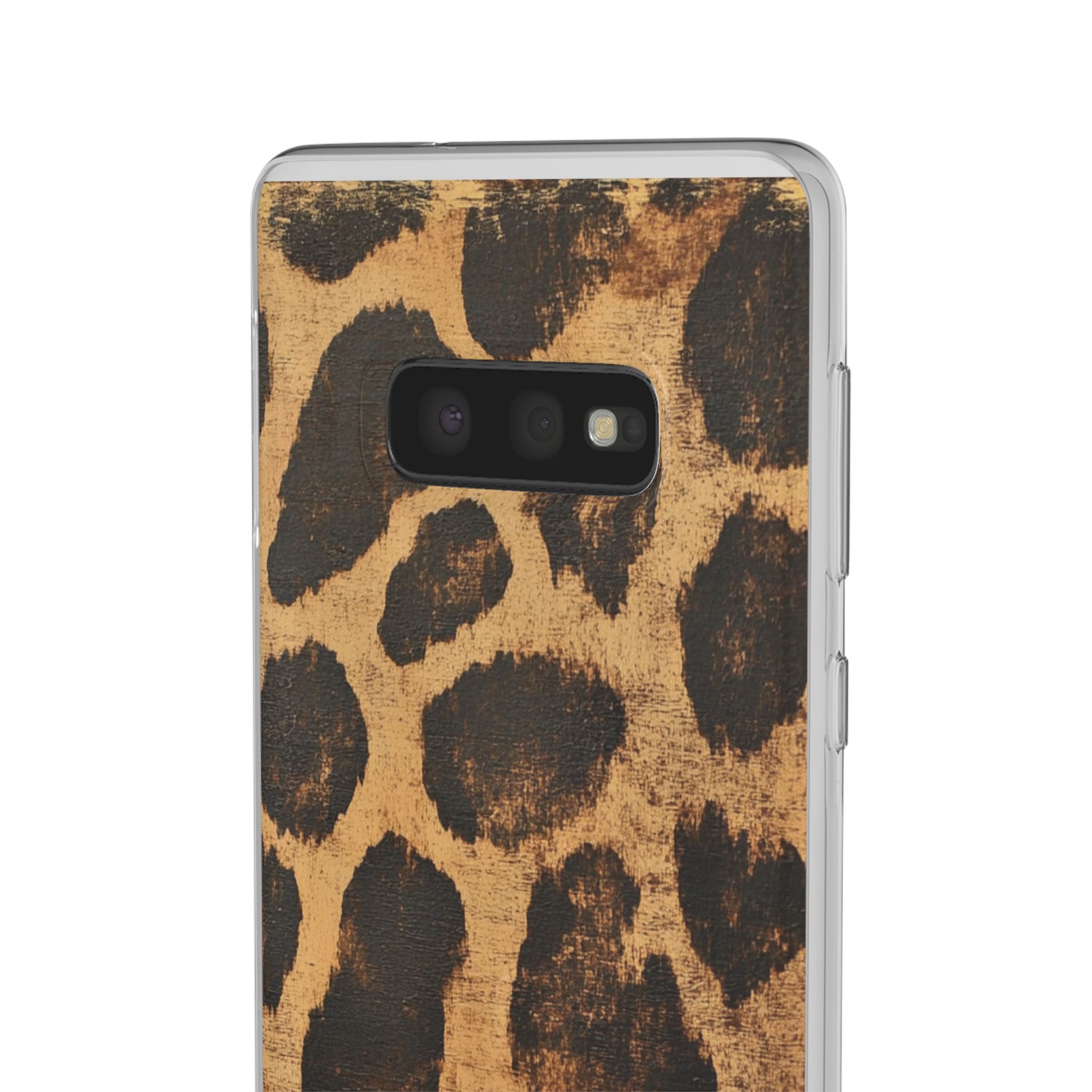 Brown Leopard Print iPhone Case, Artsulli - Art is Long, Life is Short, Phone Case, , , , , , ,