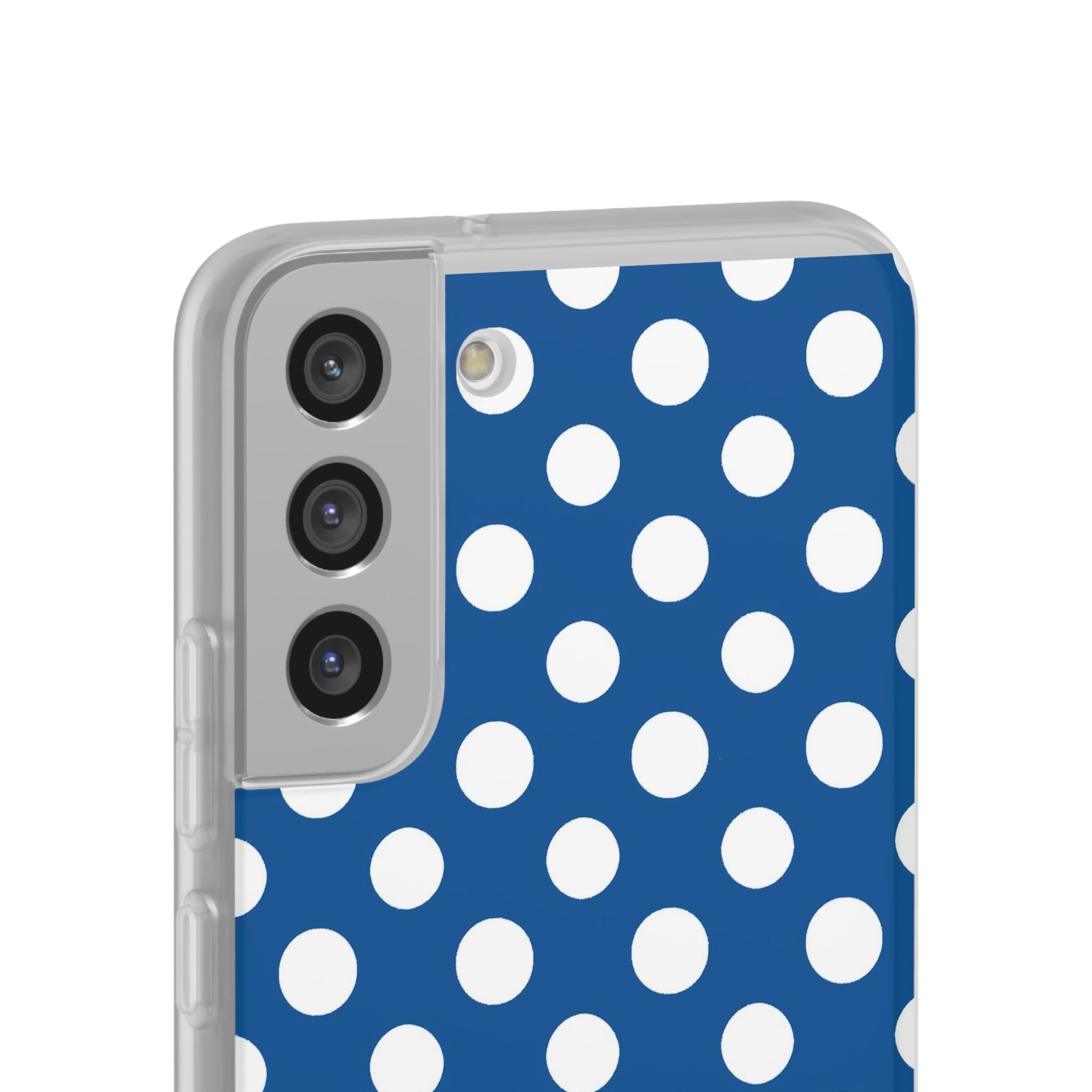 Blue and White Polka Dot iPhone Case, Artsulli - Art is Long, Life is Short, Phone Case, , , , , , ,
