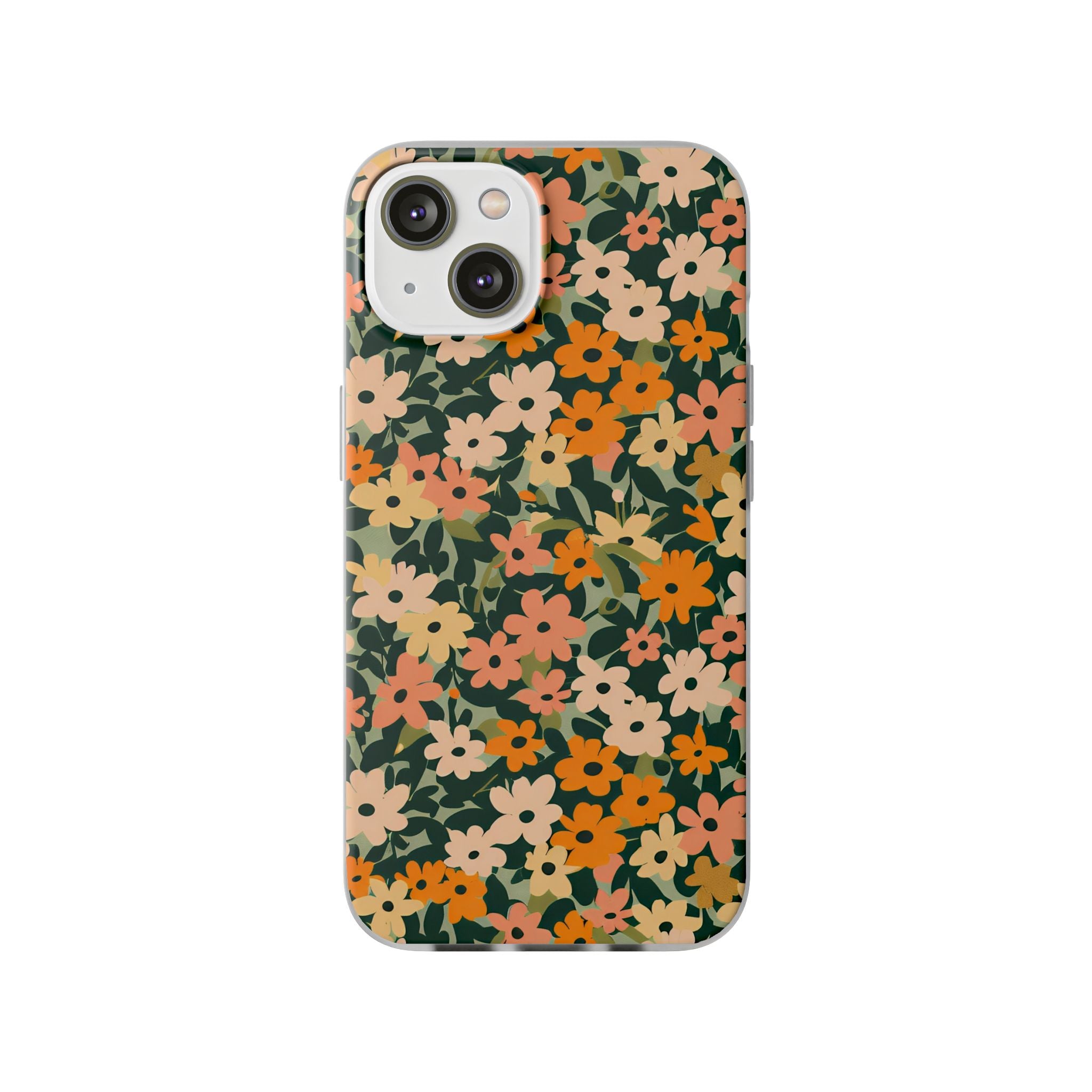 Vibrant Floral Clear Phone Case, Artsulli - Art is Long, Life is Short, Phone Case, Size, iPhone 14, , , , , 24386833898792991960