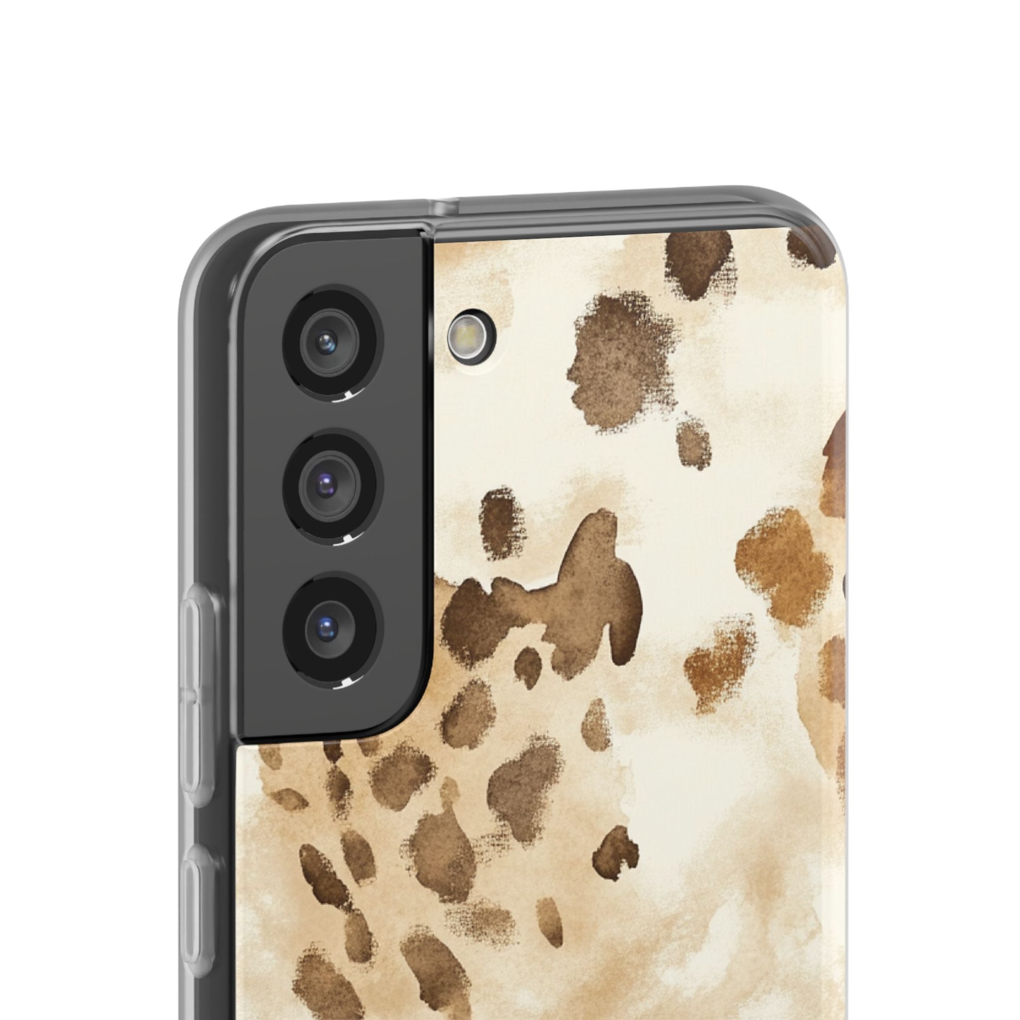 Brown and Beige Watercolor Dalmatian Phone Case, Artsulli - Art is Long, Life is Short, Phone Case, , , , , , ,