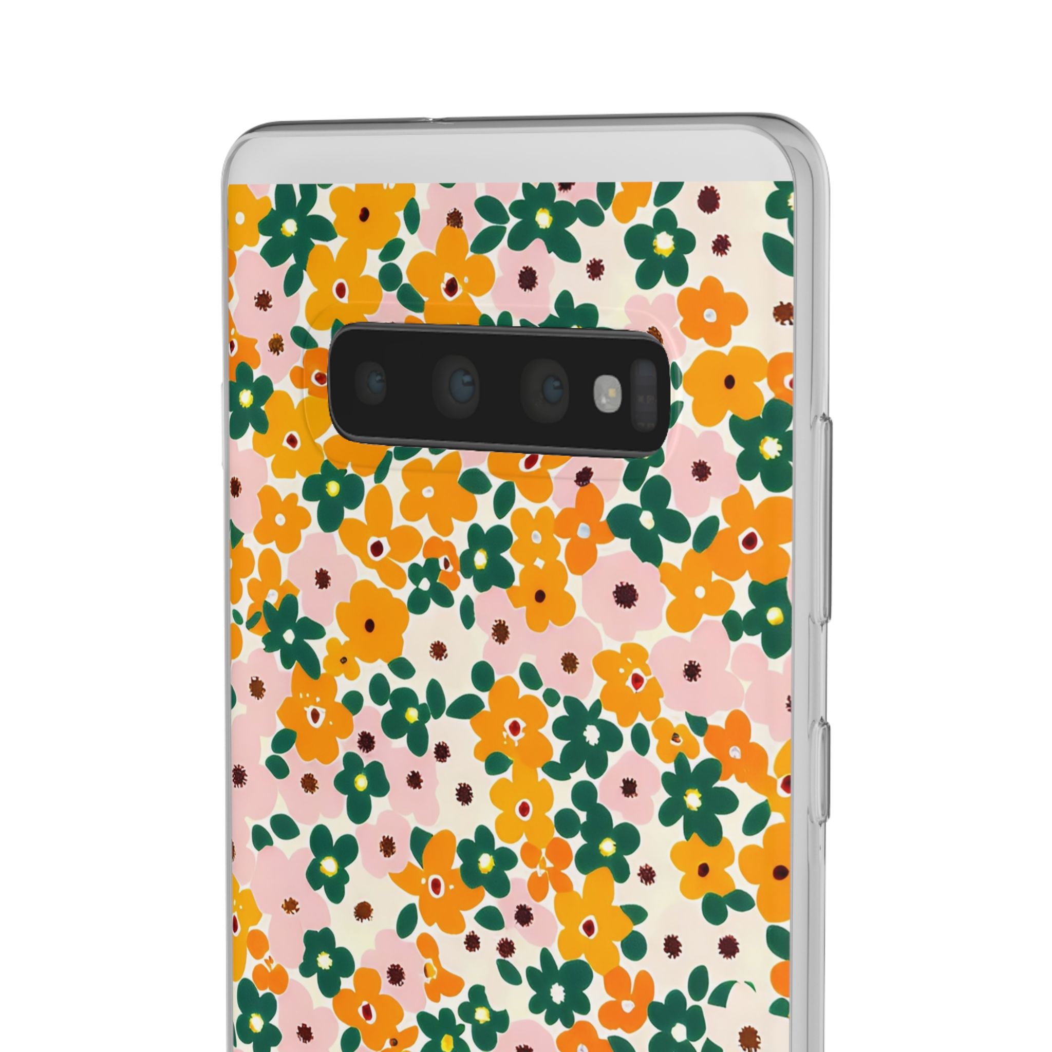 Vibrant Floral Flexi Case, Artsulli - Art is Long, Life is Short, Phone Case, , , , , , ,